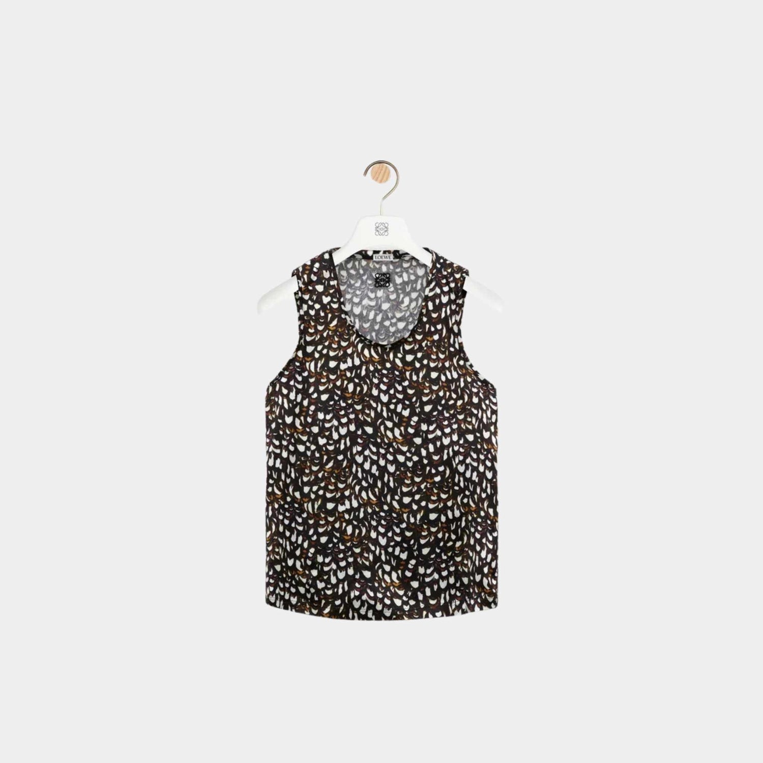 Loewe Tank Top in Viscose, Front