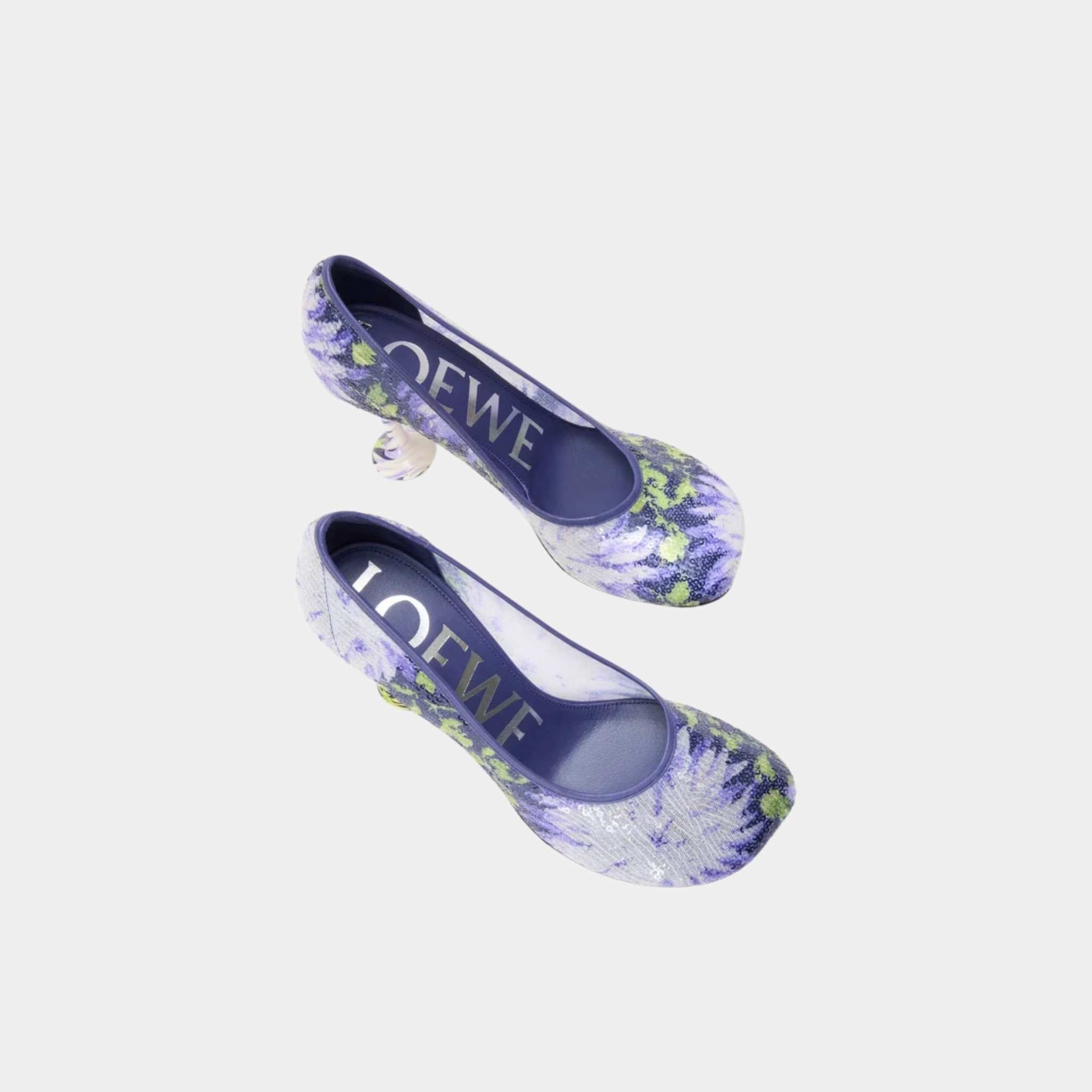 Loewe Toy Pump In Sequins, Top