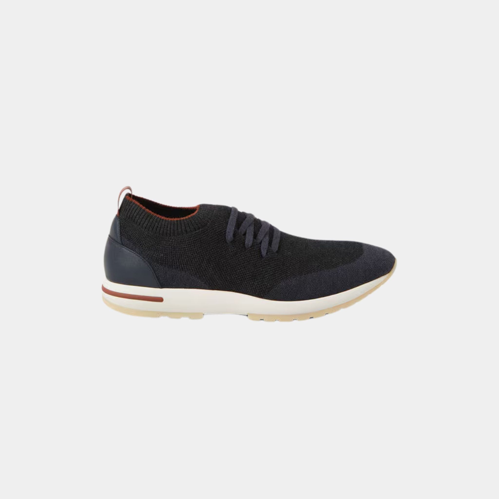 Loro Piana 360 Flexy Walk Sneaker Virgin Wool, Intrinsic Grey, Side