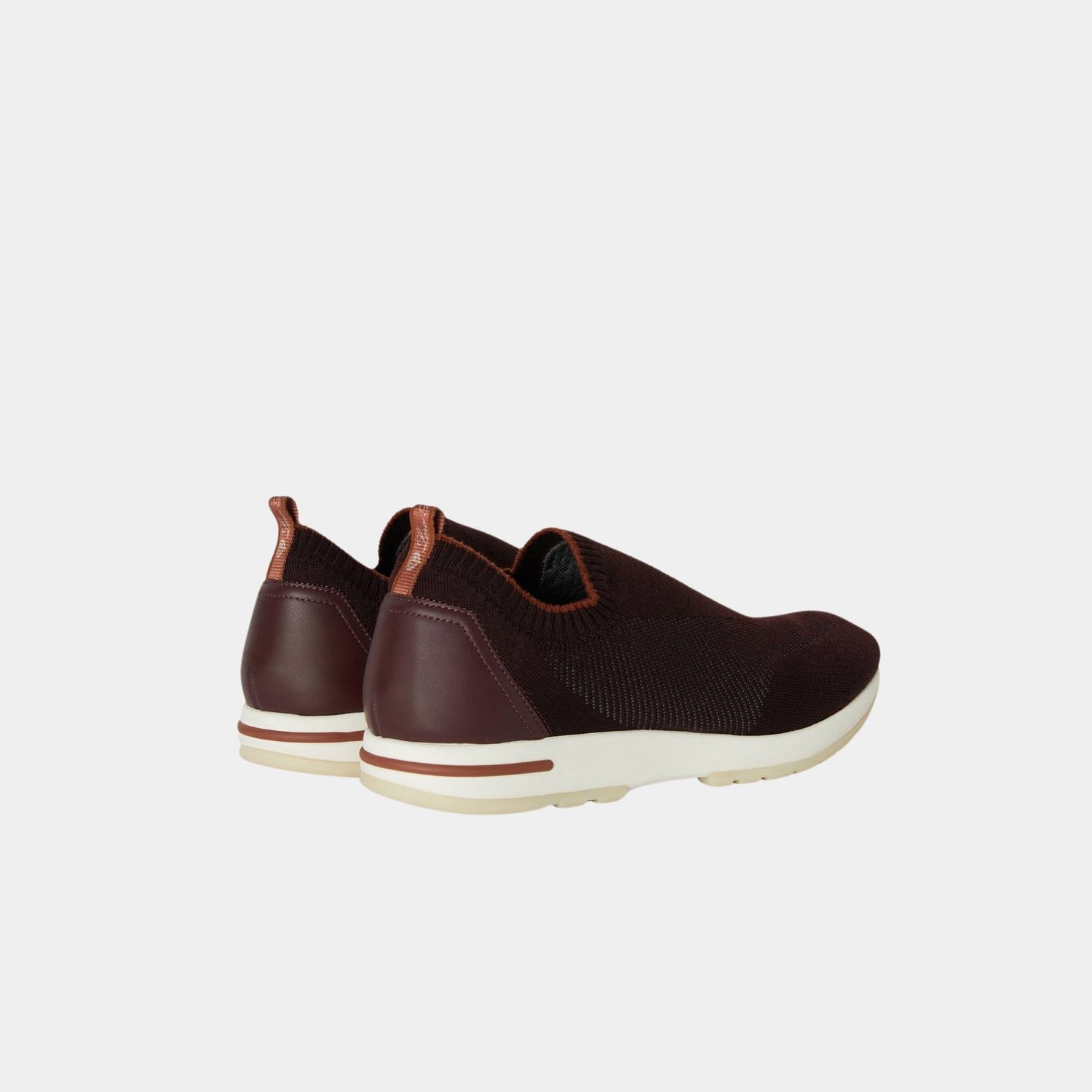 Loro Piana 360 LP Flexy Active Sneaker Virgin Wool, Dark Claret, Back
