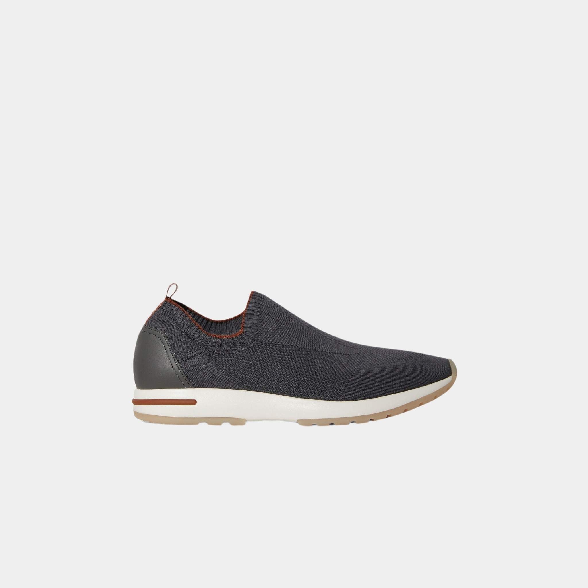 Loro Piana 360 LP Flexy Active Sneaker Virgin Wool, Gray, Side