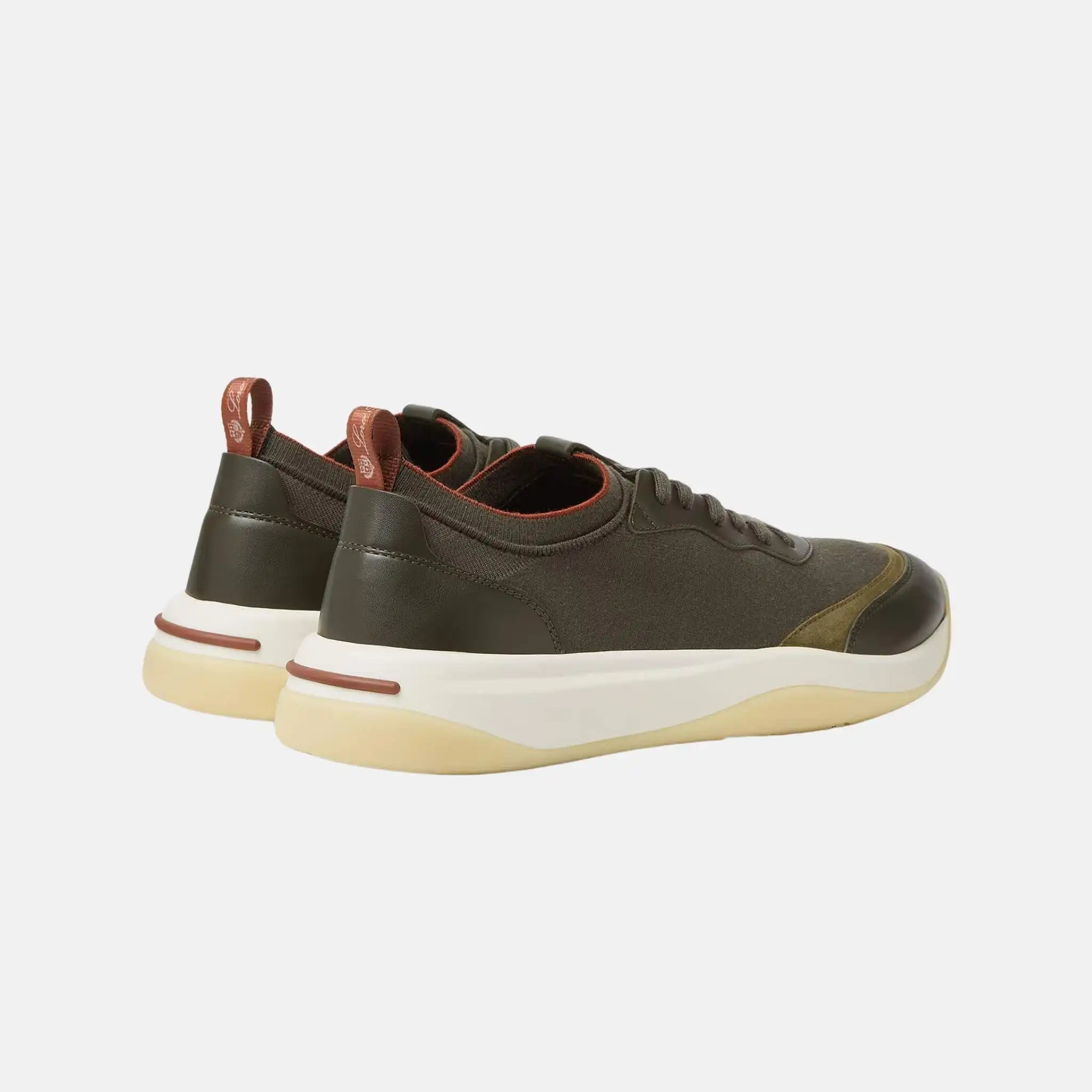 Loro Piana 410 LP Walk The Gift Of Kings Sneaker, Reed Green, Back