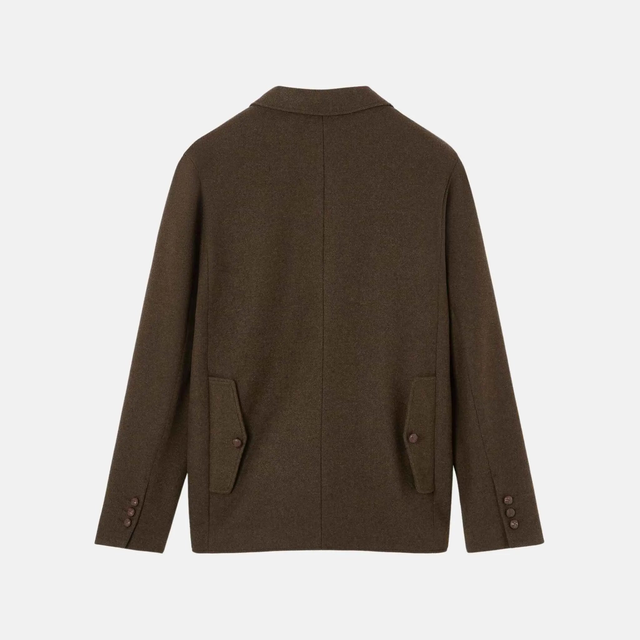 Loro Piana Hadley Jacket Wish Wool Cashmere, Back