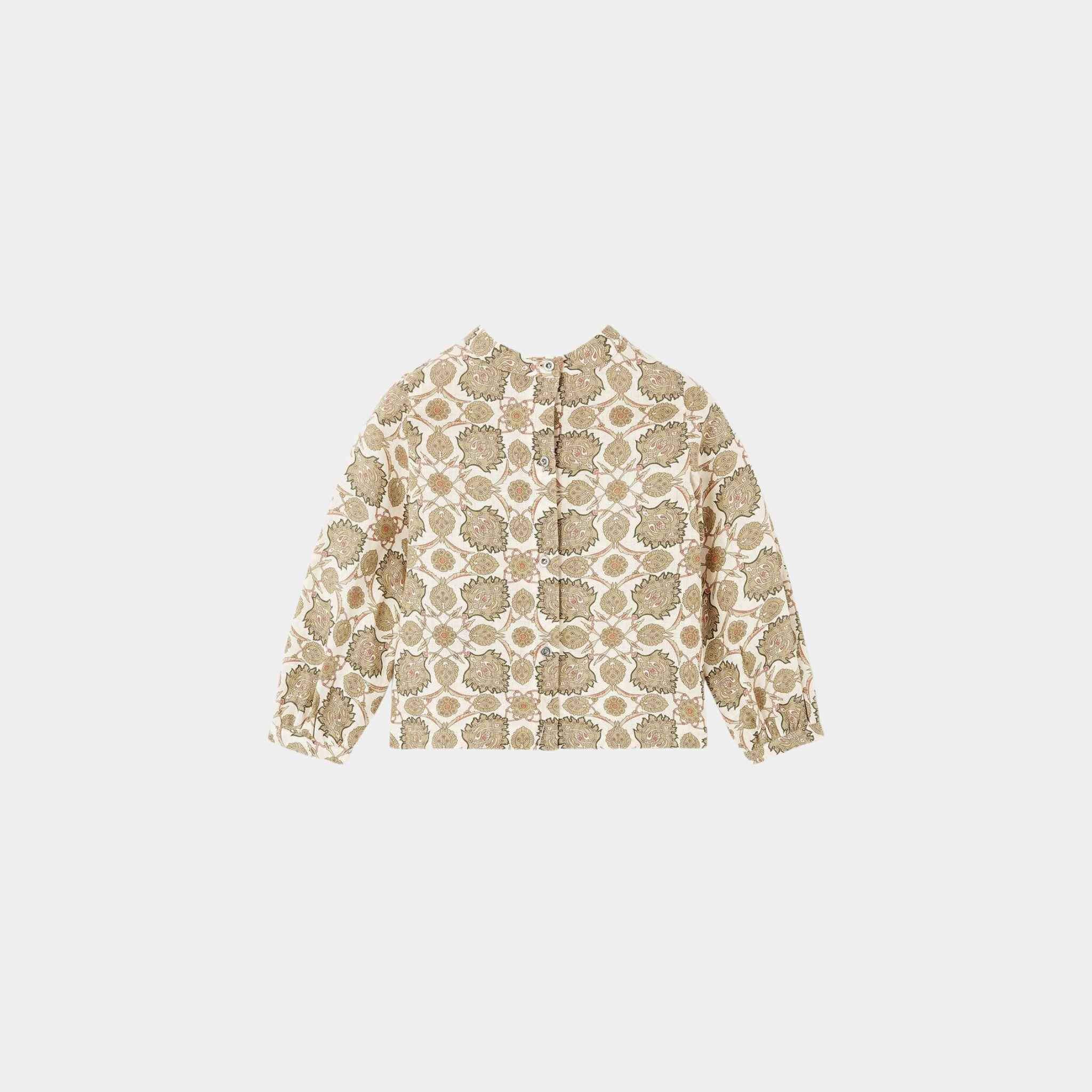 Loro Piana Kids Melany Shirt Linen, Back