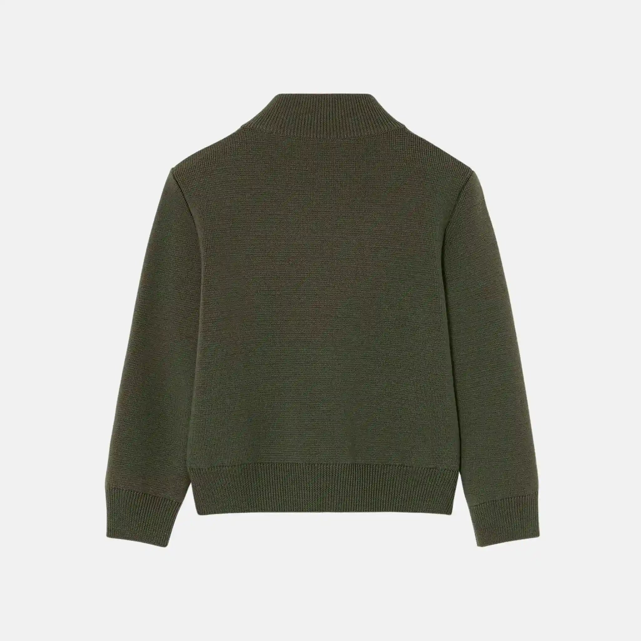Loro Piana Kids Wonderland Bomber Jacket Wish Wool, Whild Thyme, Back