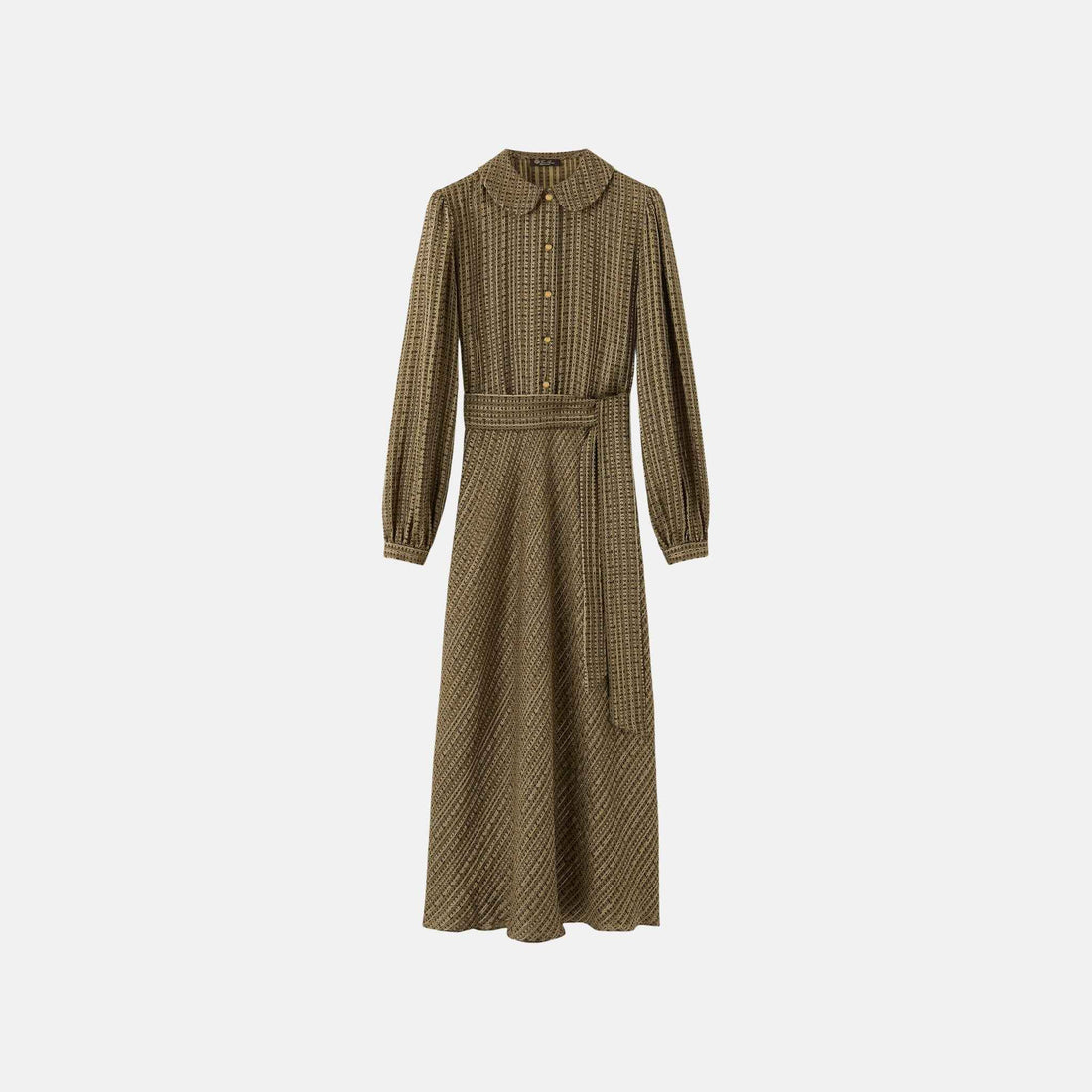 Loro Piana Laika Dress in Silk, Front