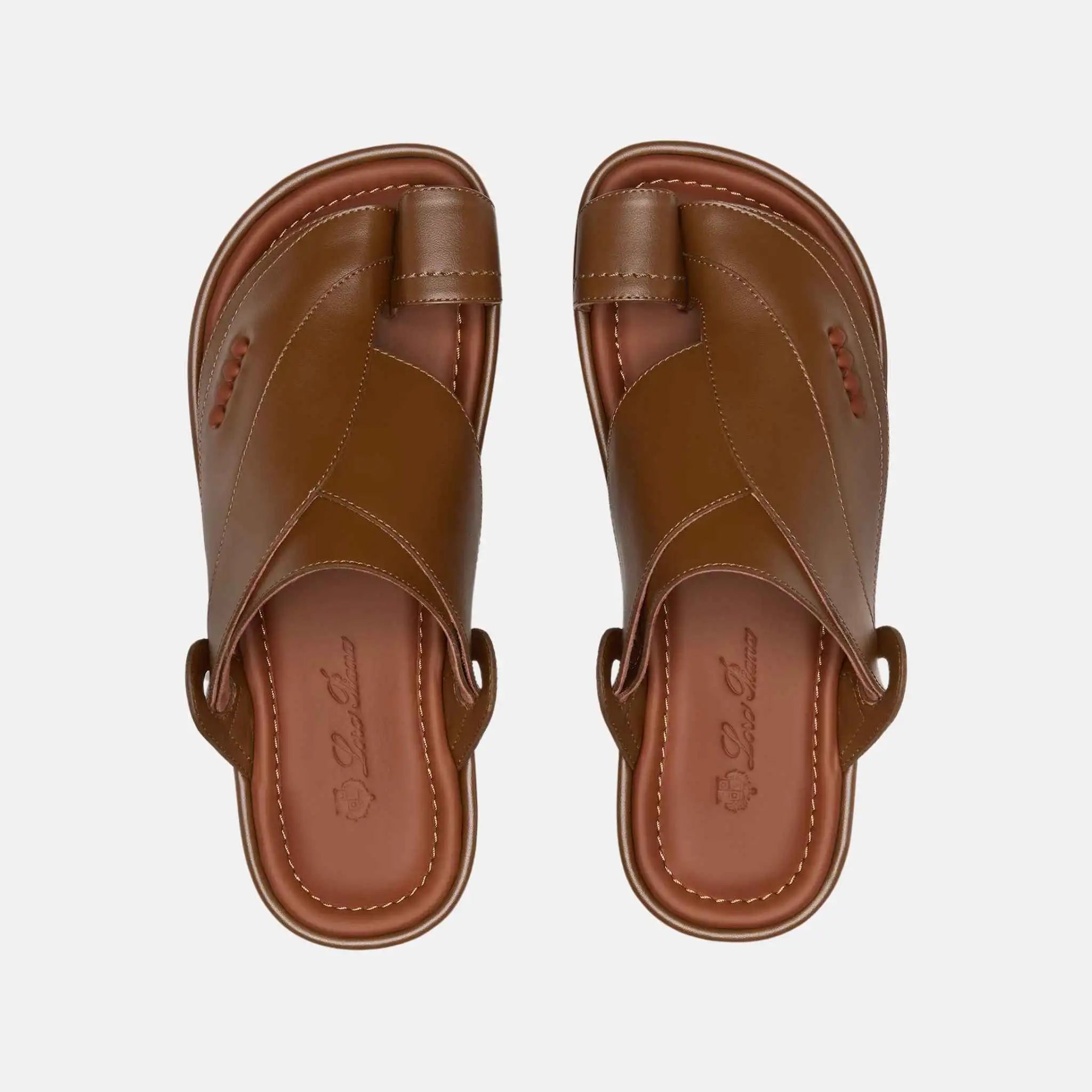 Loro Piana Noor Sandal Ox Leather, Top