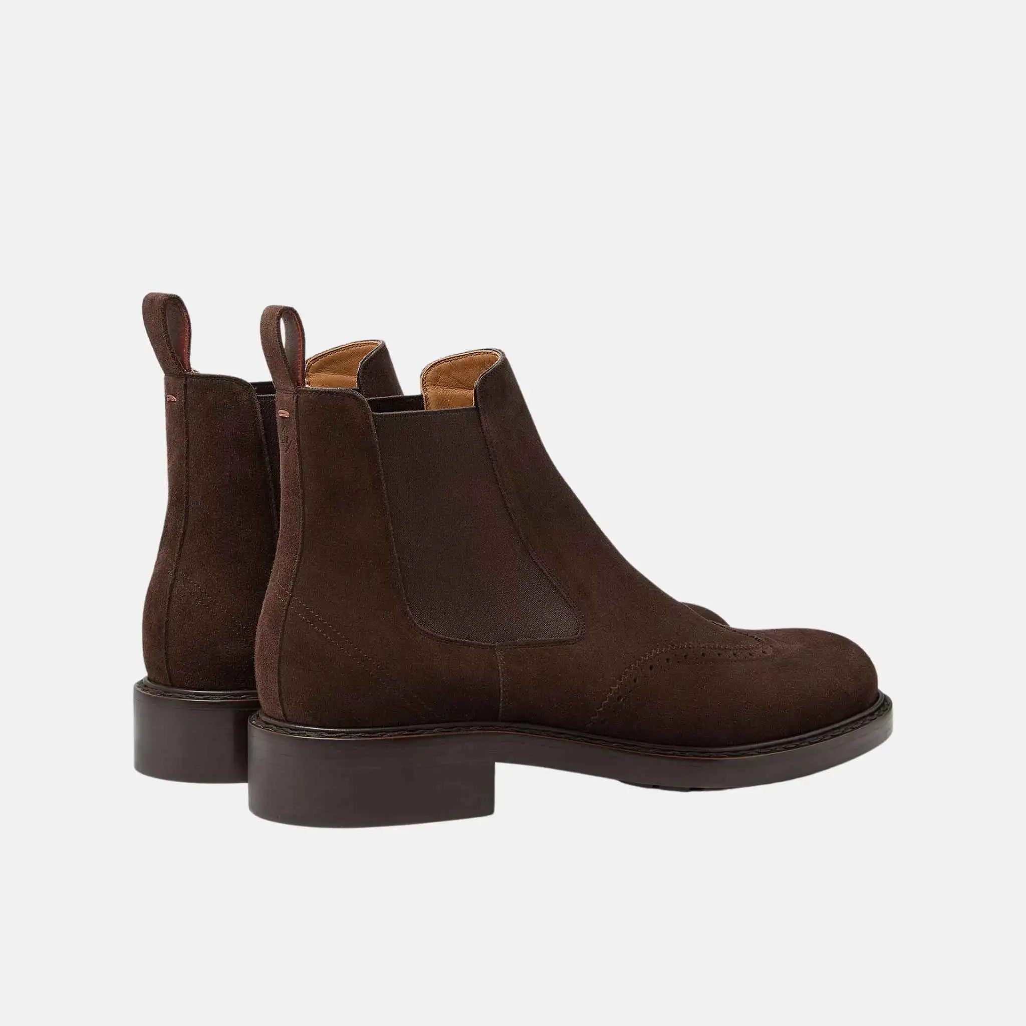 Loro Piana Oliver Walk Chelsea Boot Calfskin, Back