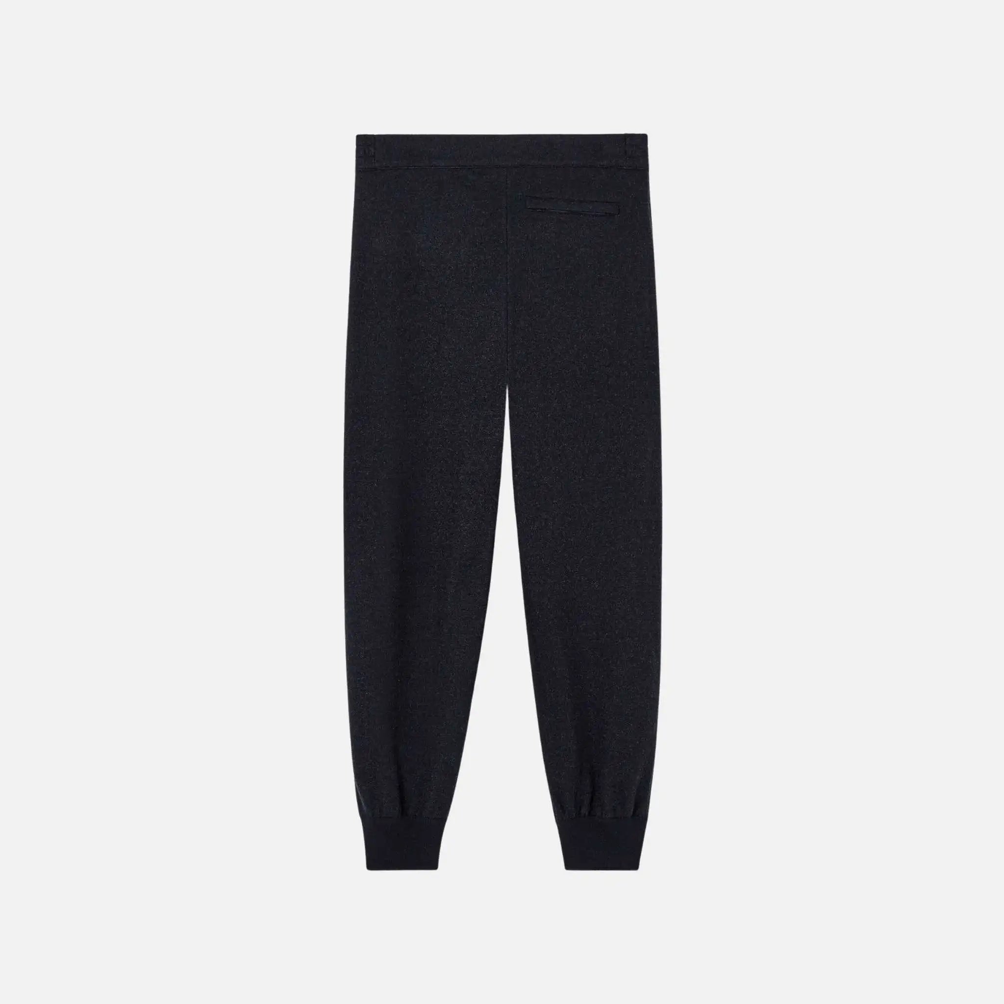 Loro Piana Rio Bodro Trousers Jersey Novalis, Navy Blue, Back