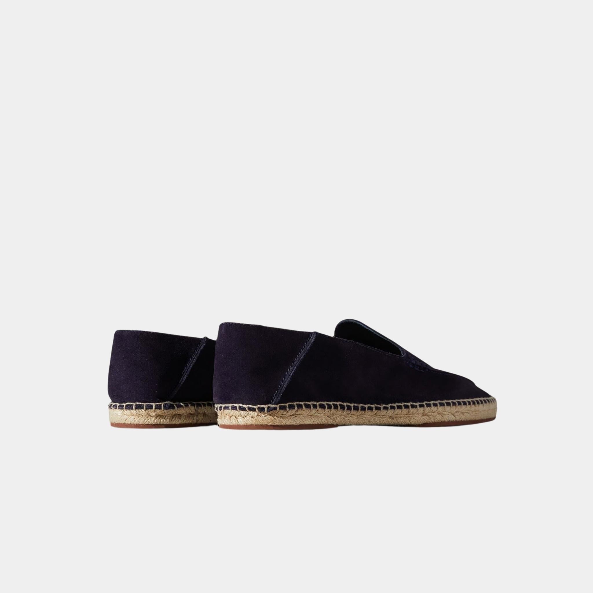 Loro Piana Seaside Walk Espadrille Suede, Summer Ilik, Back