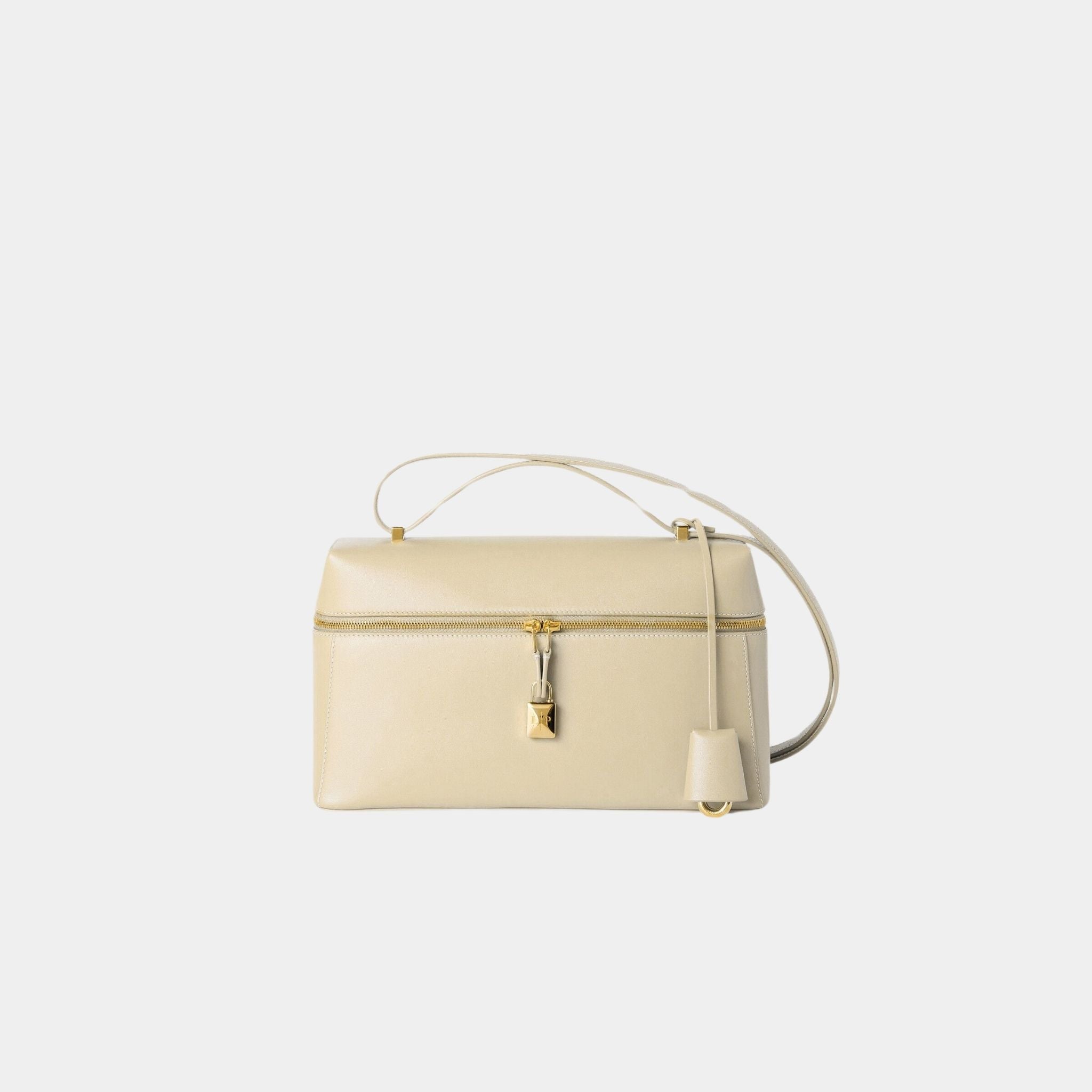 Loro Piana Extra Bag L27 In Smooth Calfskin, Sunday Morning, Front