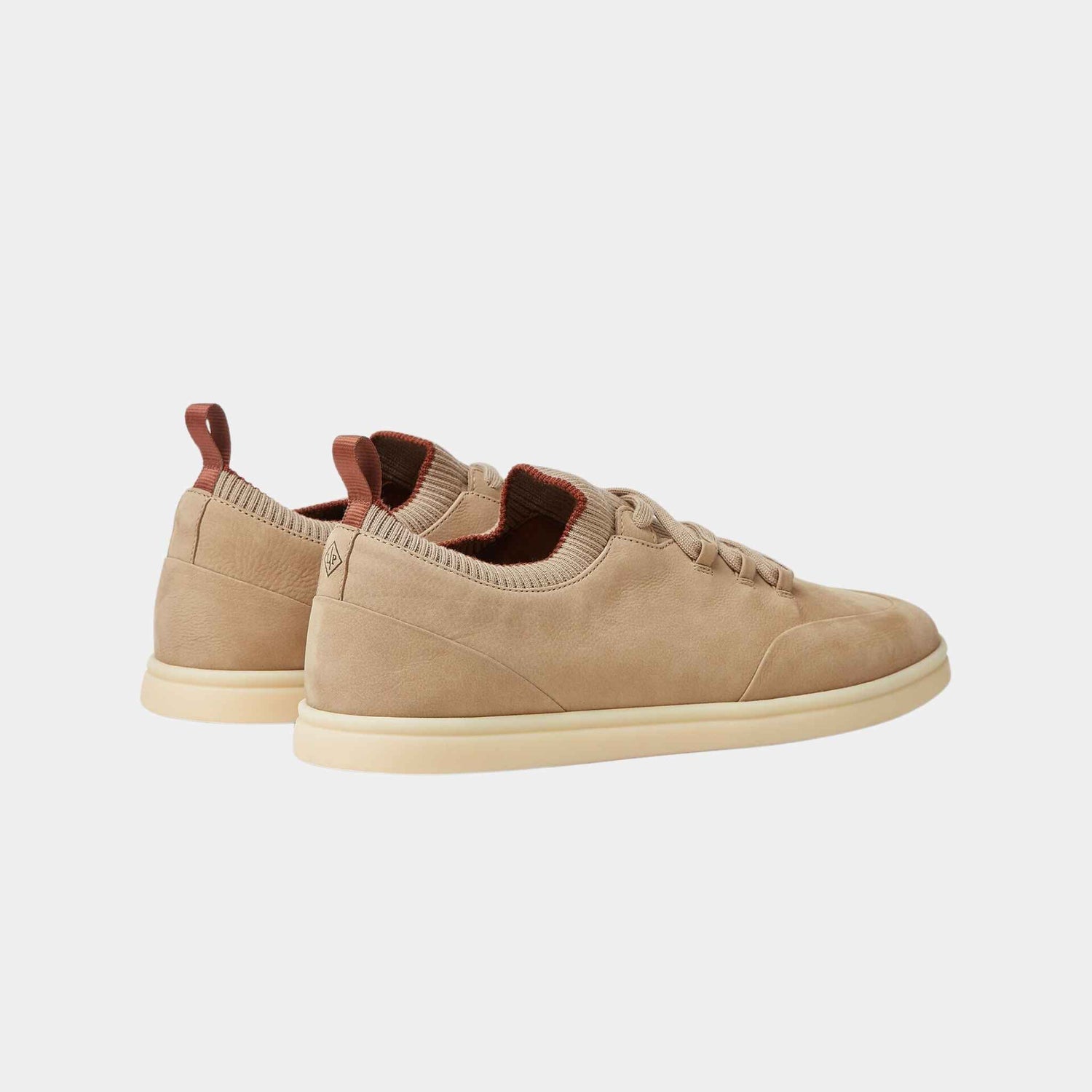 Loro Piana Soho Walk Sneakers Calfskin, Summer Haze, Back