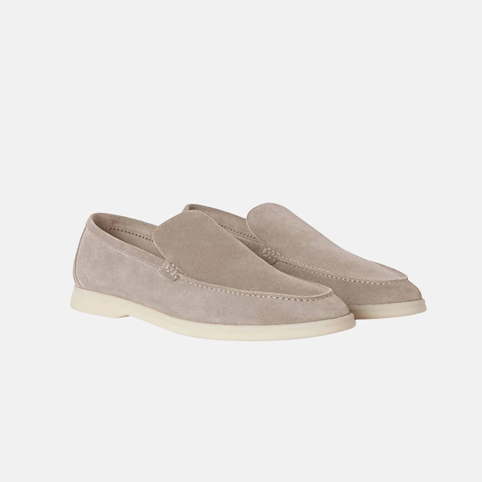 Summer Walk Mocassin Suede With Calfskin Lining