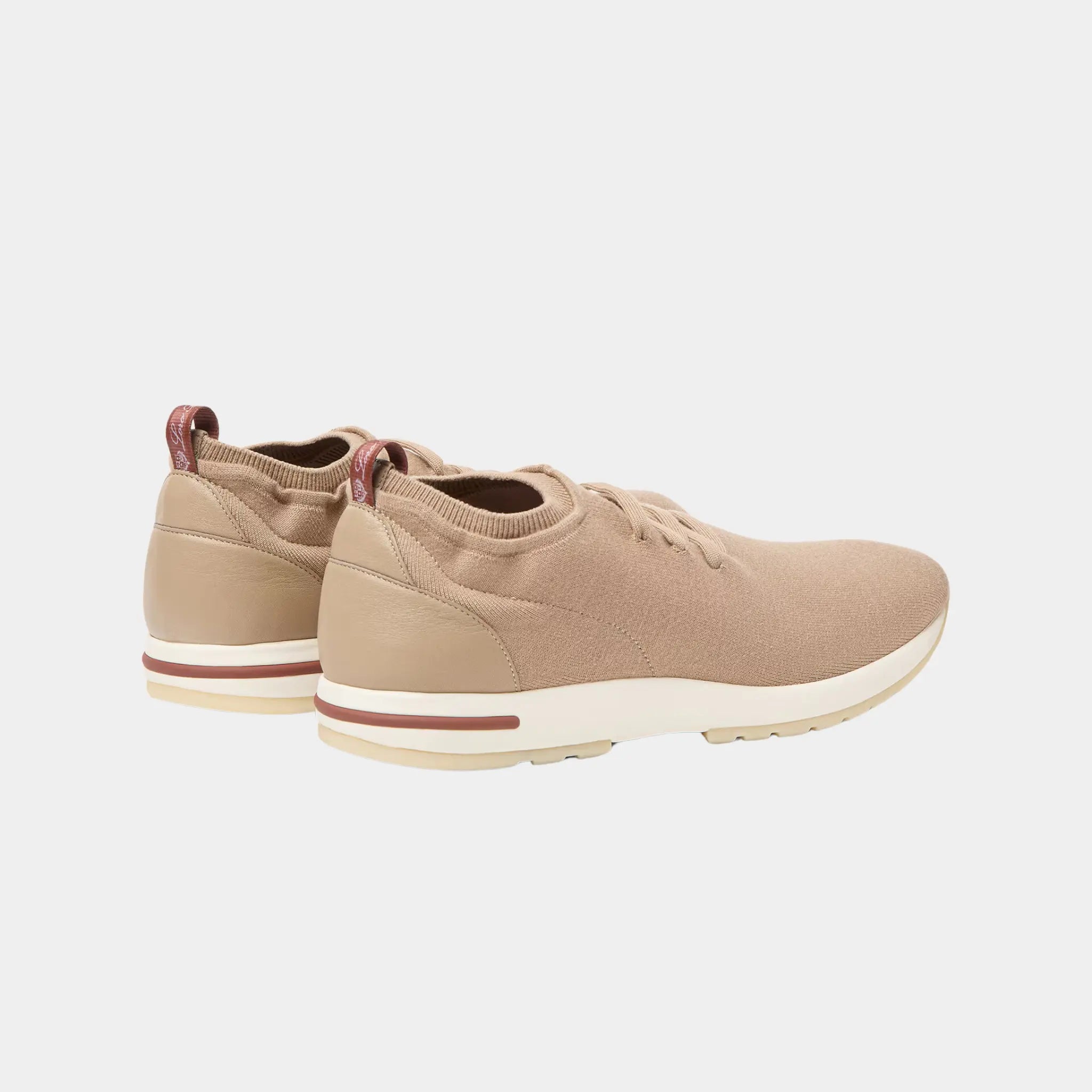 Loro Piana The Gift Of Kings 360 LP Flexy Walk Sneaker, Sandy Mirage, Back