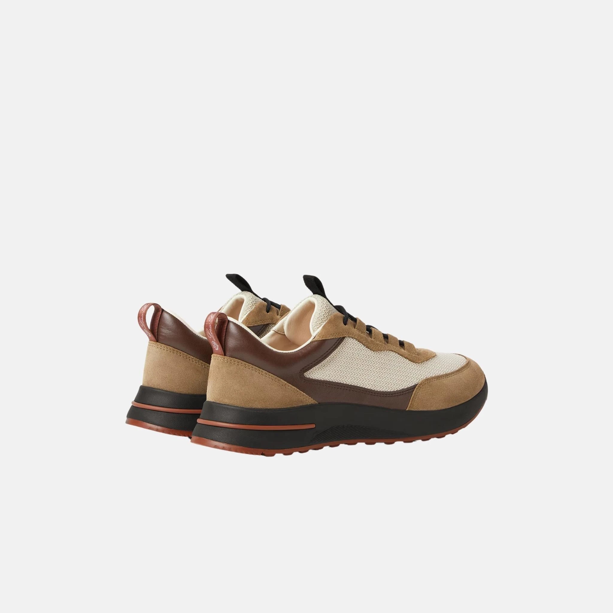 Loro Piana Week End Walk Sneaker in Microfibre, Back