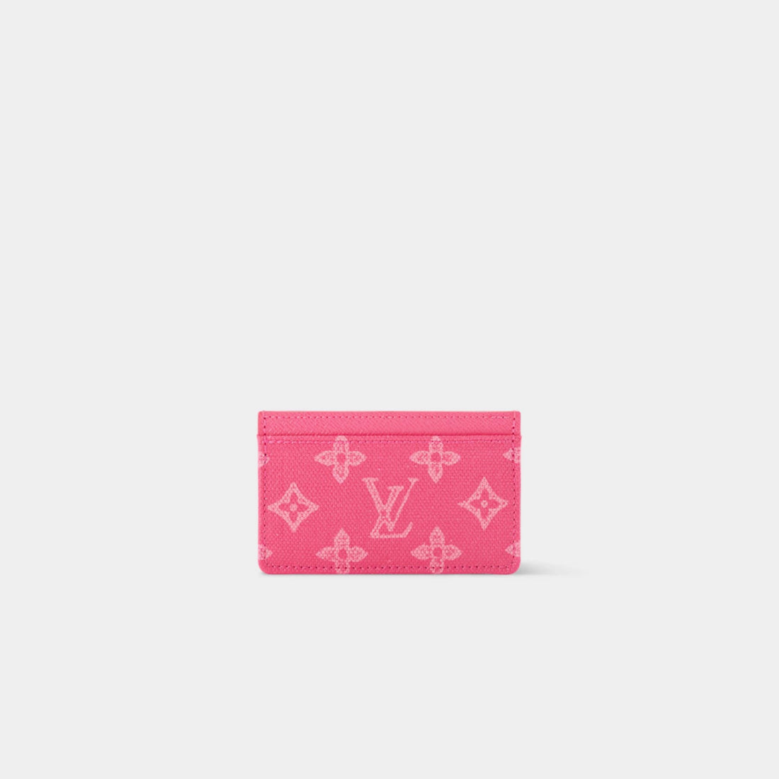 Louis vuitton Card Holder Monogram Origine, rose Ruban, Front