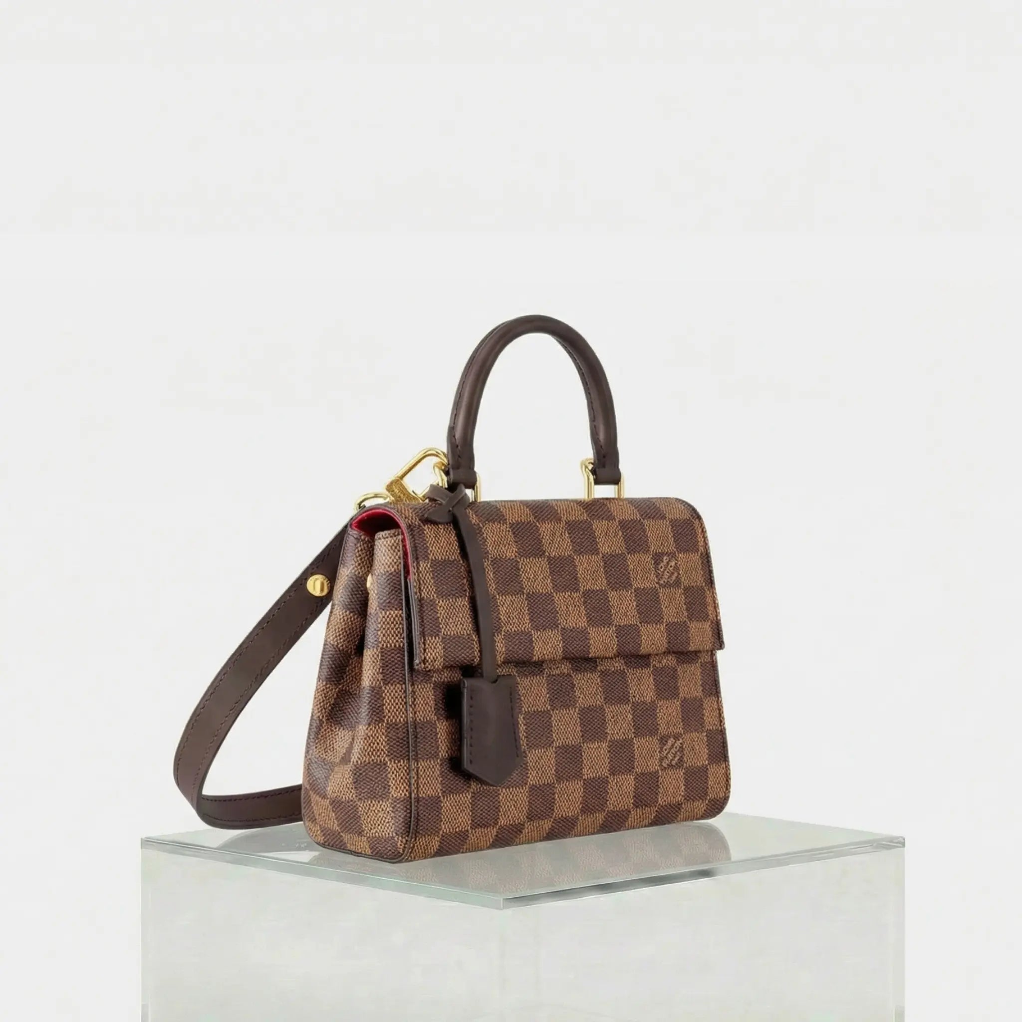 Louis Vuitton Cluny Mini Handbag Damier Ebene, Side