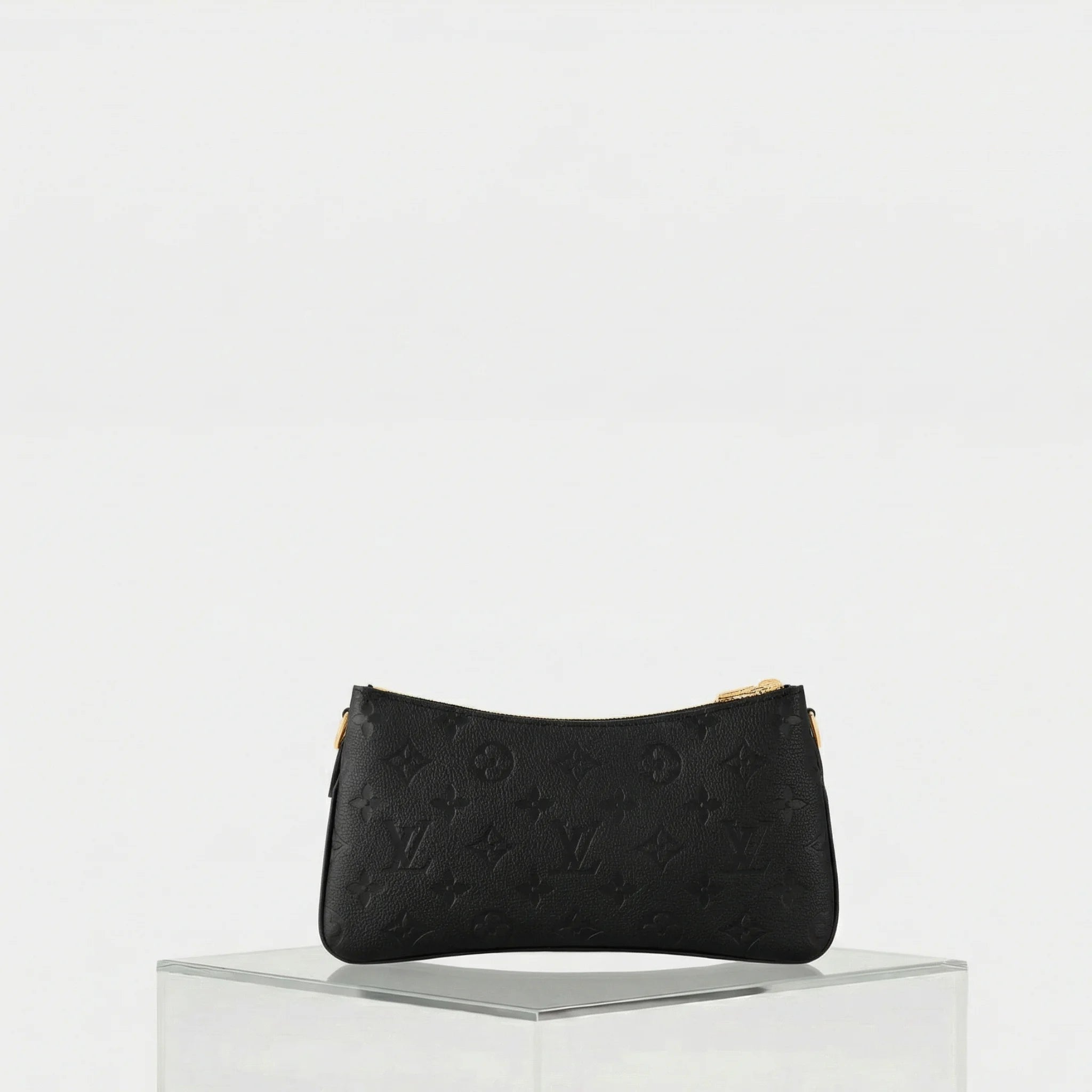 Louis Vuitton Liv Pochette Handbag Monogram Empreinte leather, Back