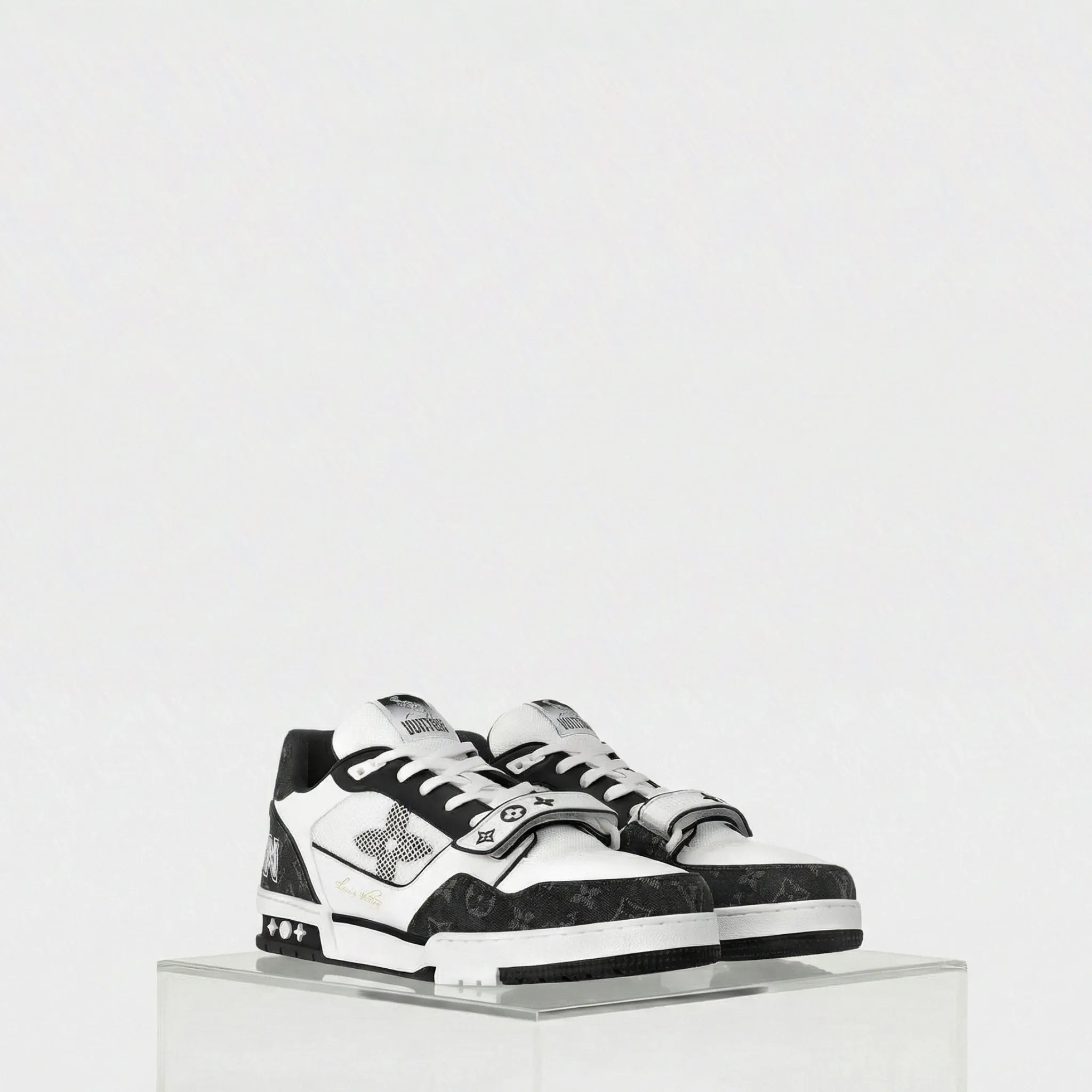 Louis Vuitton LV Trainer Sneaker Denim, Front