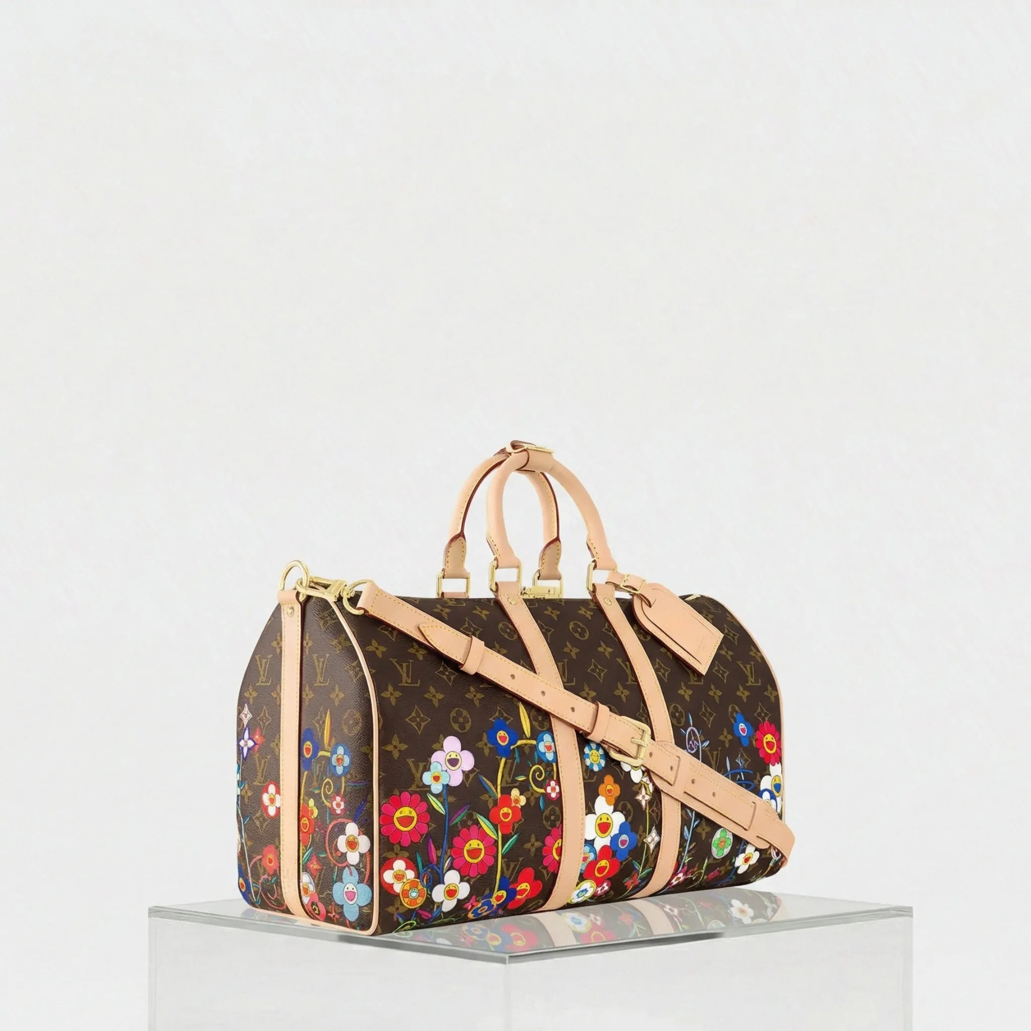 Louis Vuitton LV x TM Keepall Bandouliere 45 Handbag, Side