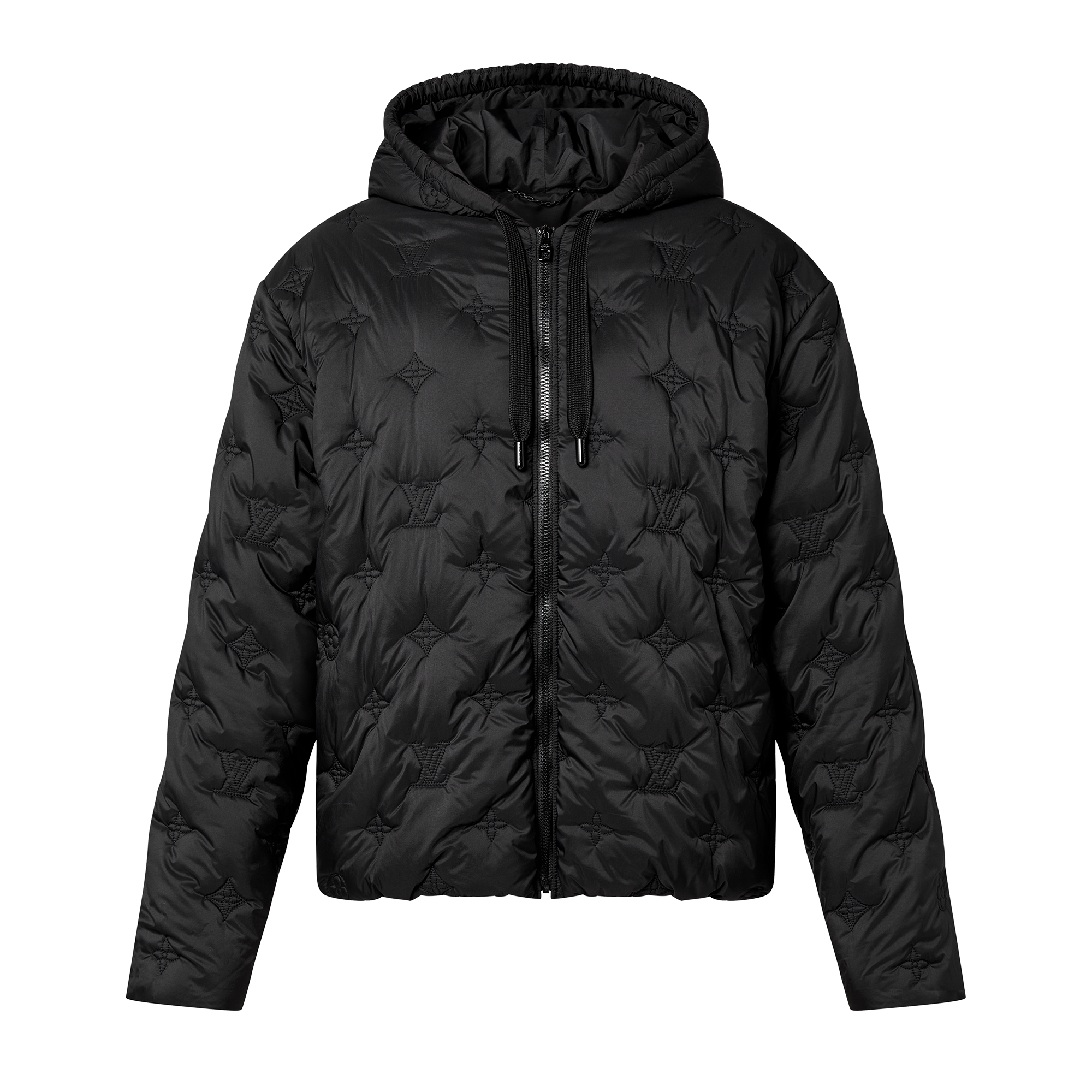 Monogram Quilted Hooded Blouson – Sands 