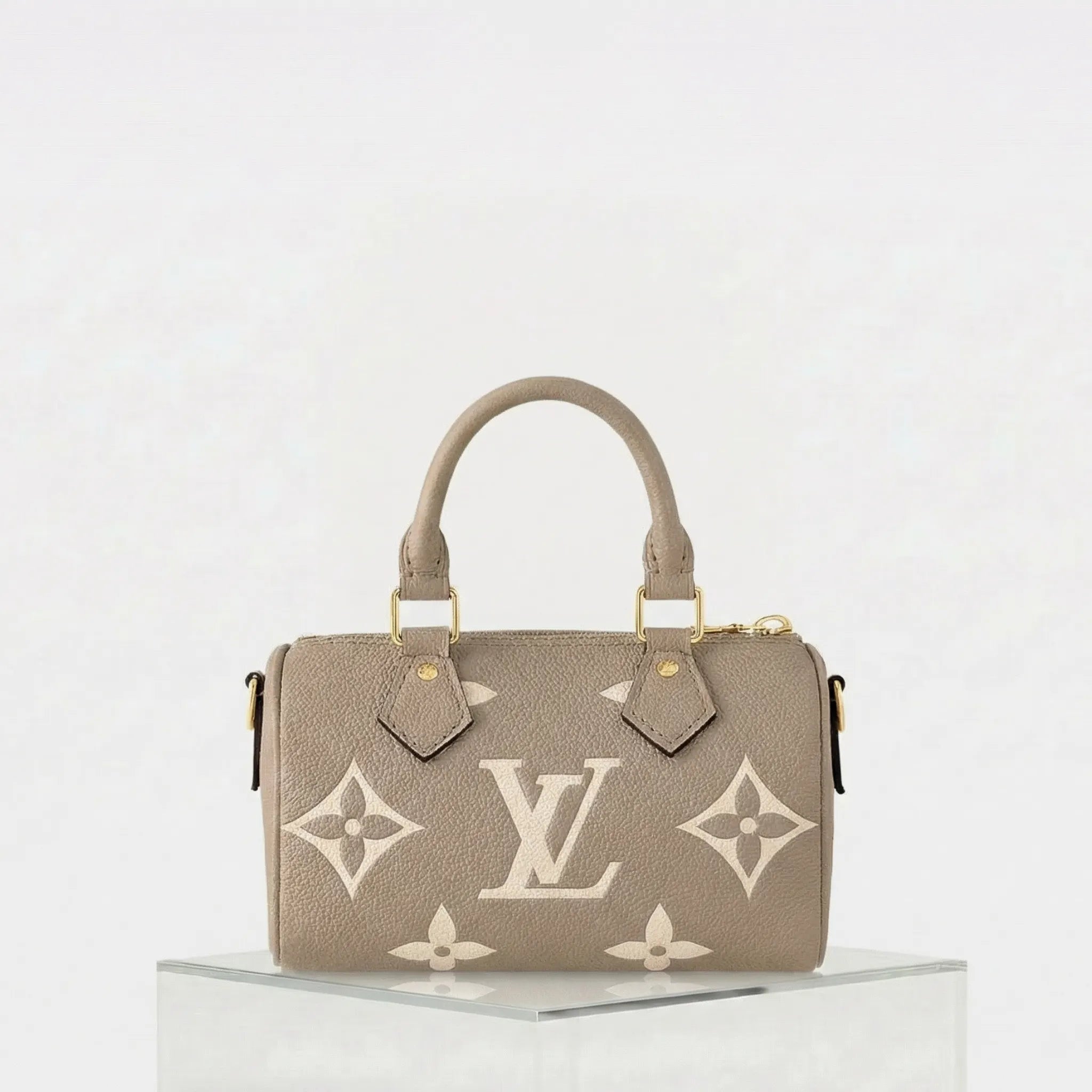 Louis Vuitton Nano Speedy Two-Tone Monogram Empreinte, Back