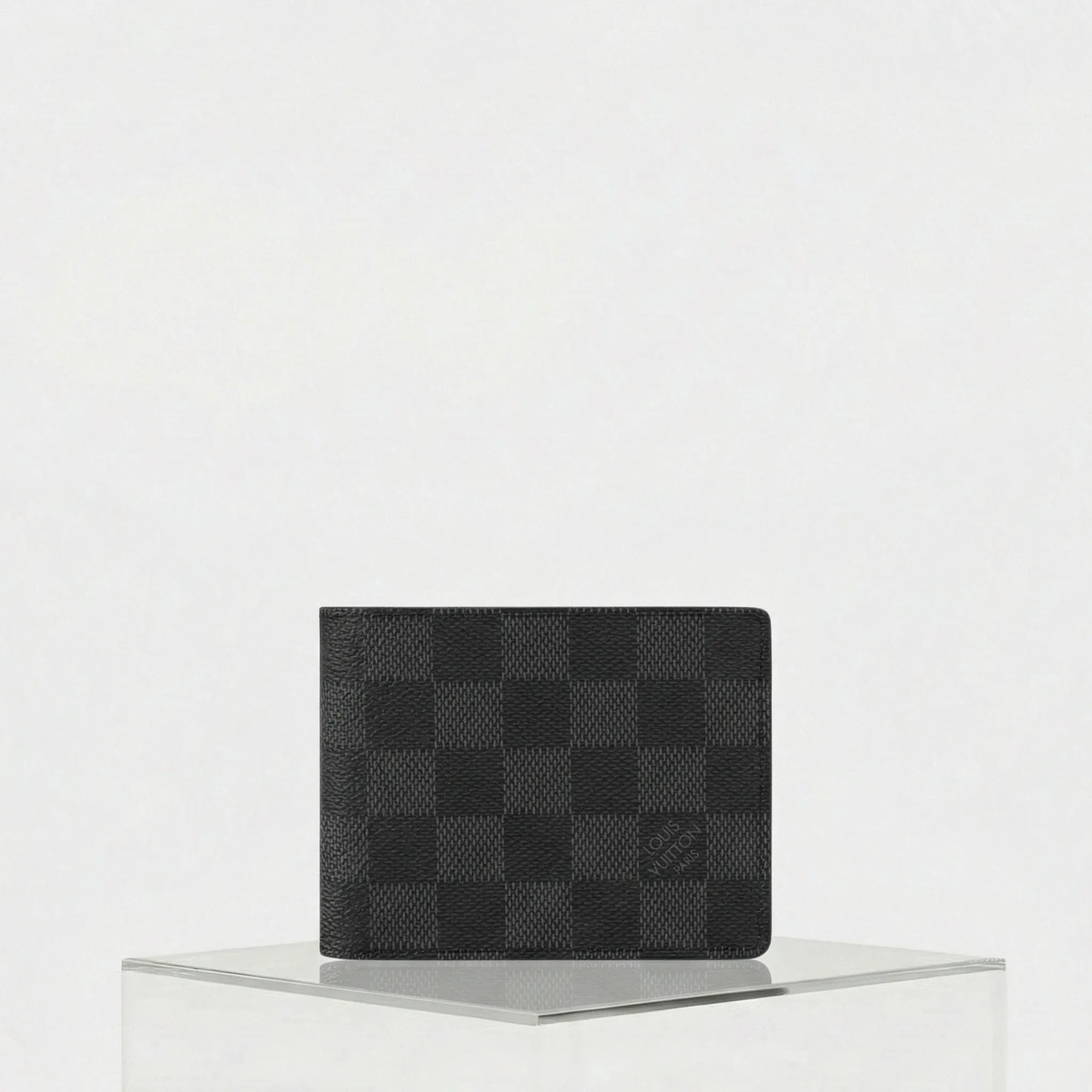 Louis Vuitton Slender Wallet Damier Graphite Canvas, Front