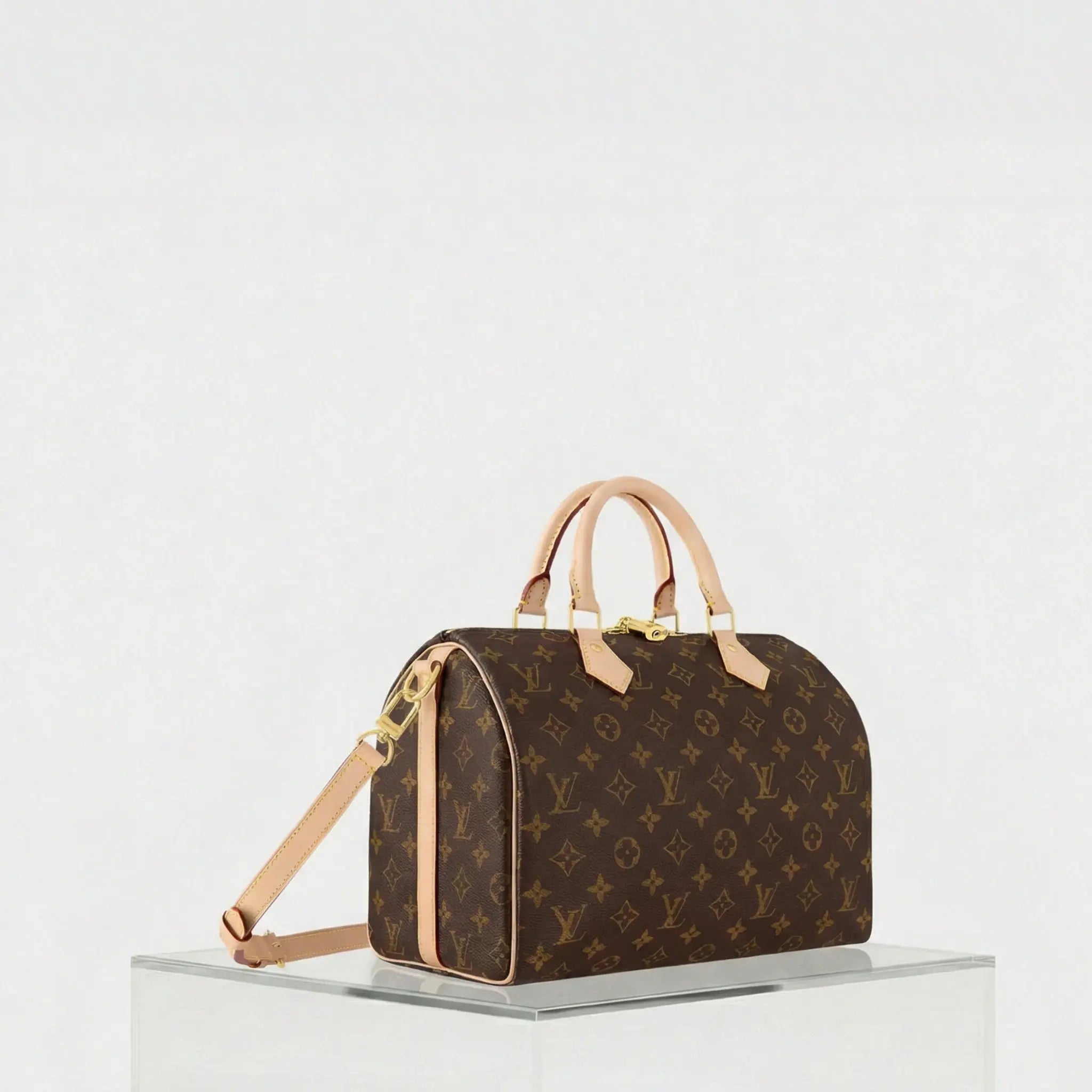 Louis Vuitton Speedy Bandouliere 30 Monogram Canvas, Side