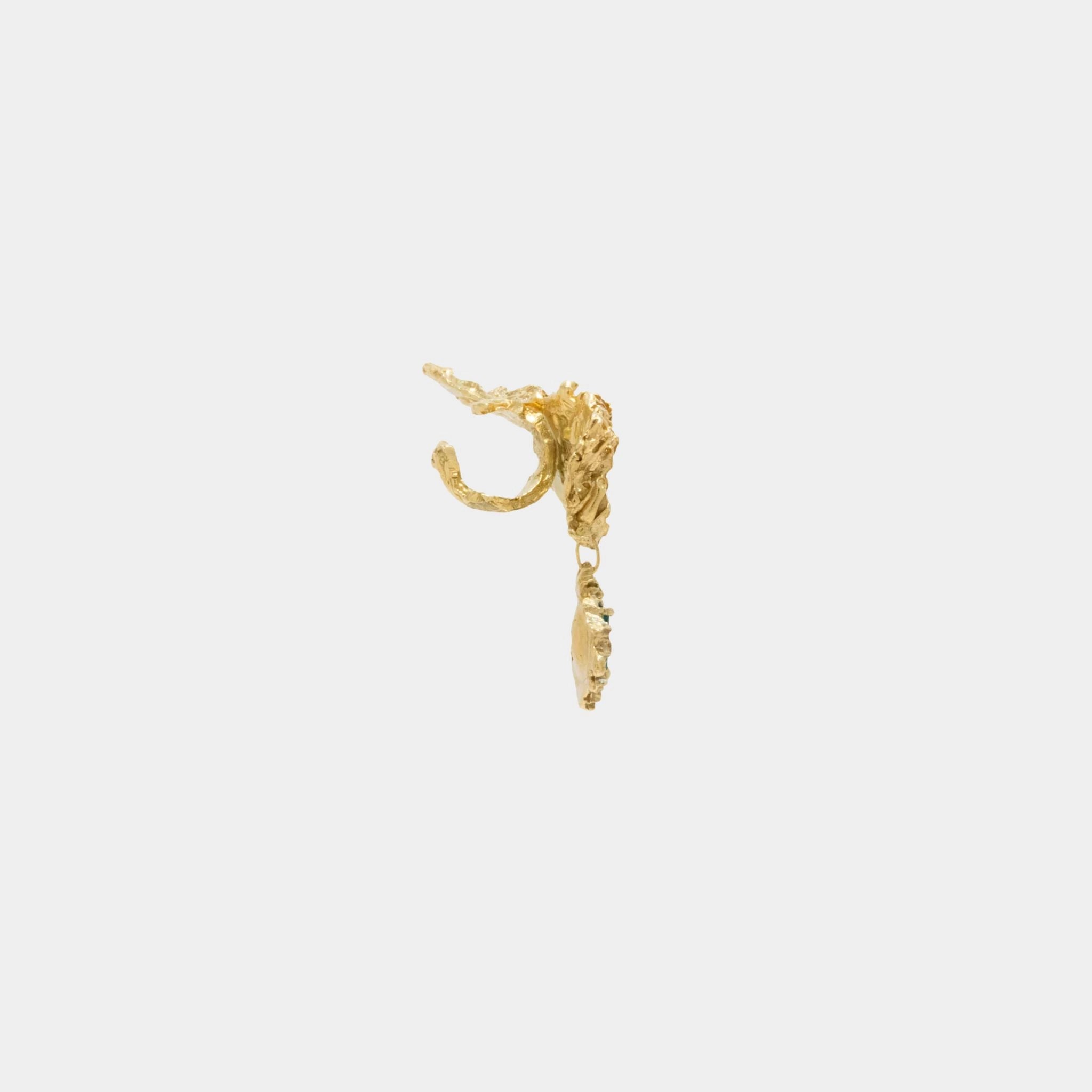 Loveness Lee Nameko Emerald Cuff