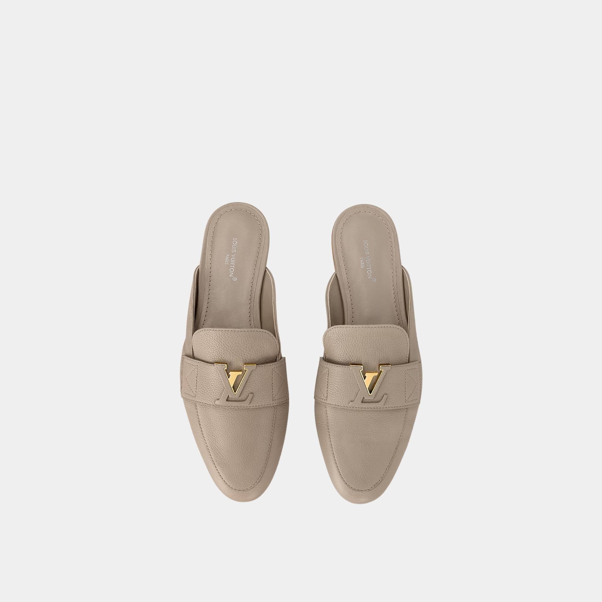 LV Mare Open Moccasin, Gris, Top