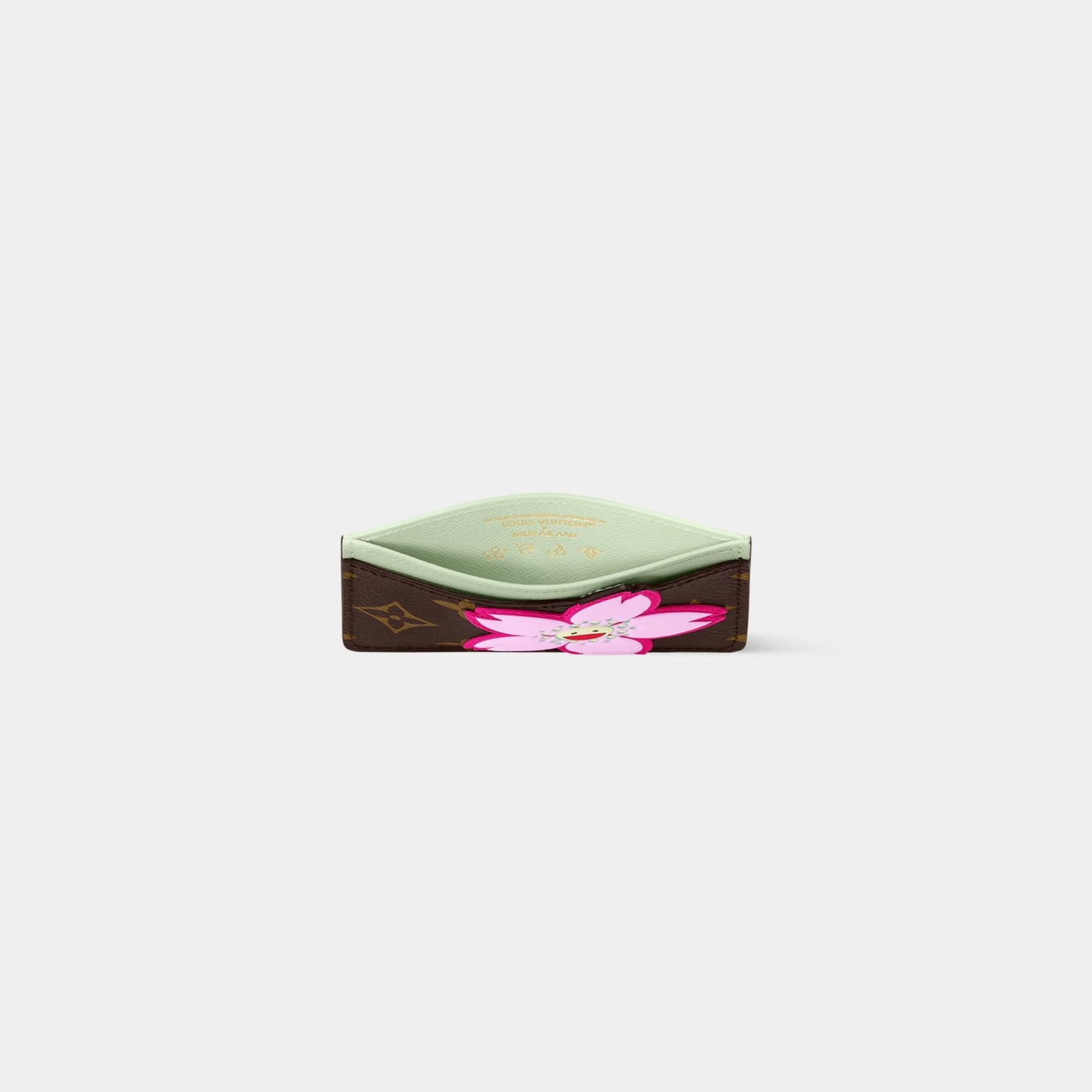 LV x TM Card Holder Monogram Cherry Blossom Motif, Inside