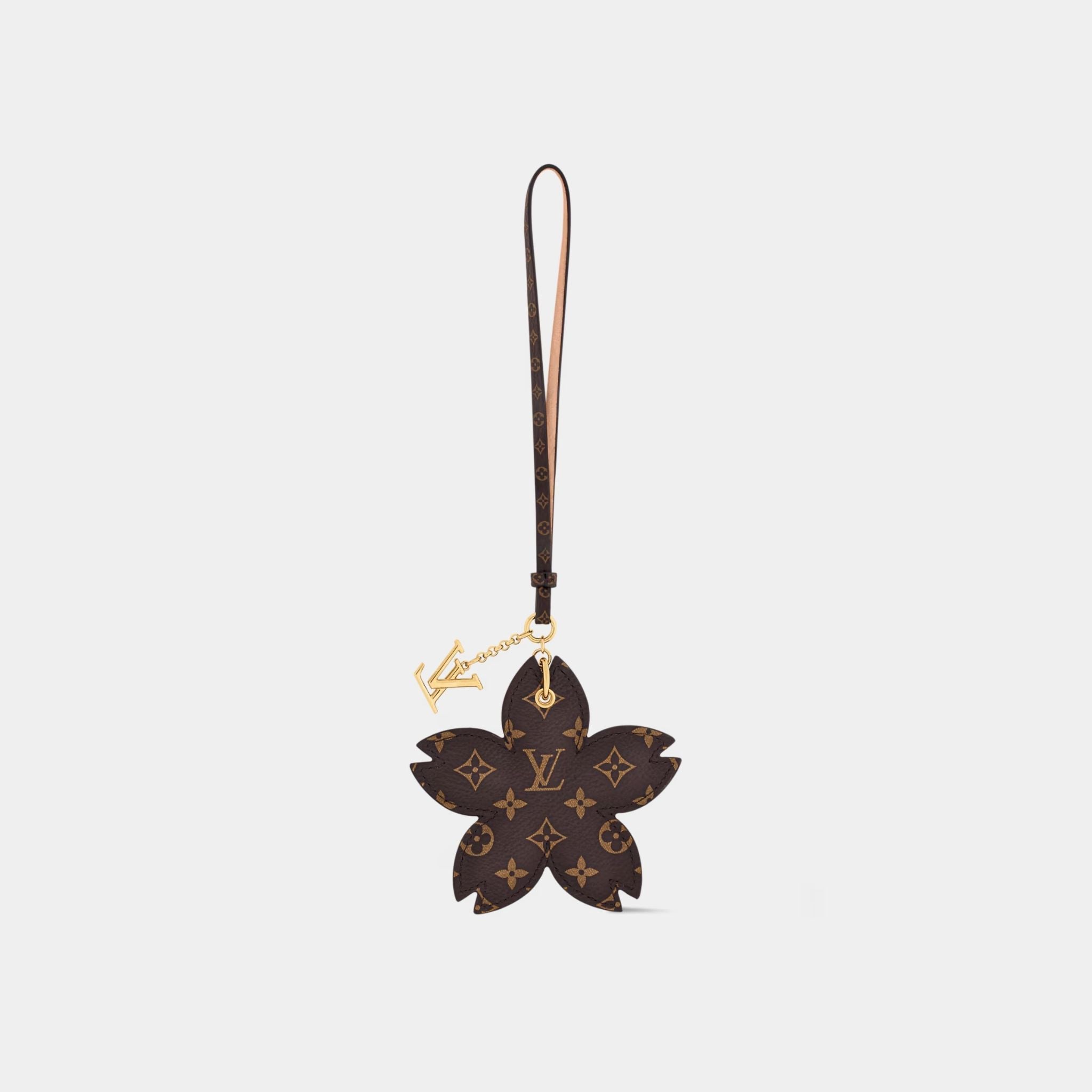 LV x TM Cherry Blossom Bag Charm, Back