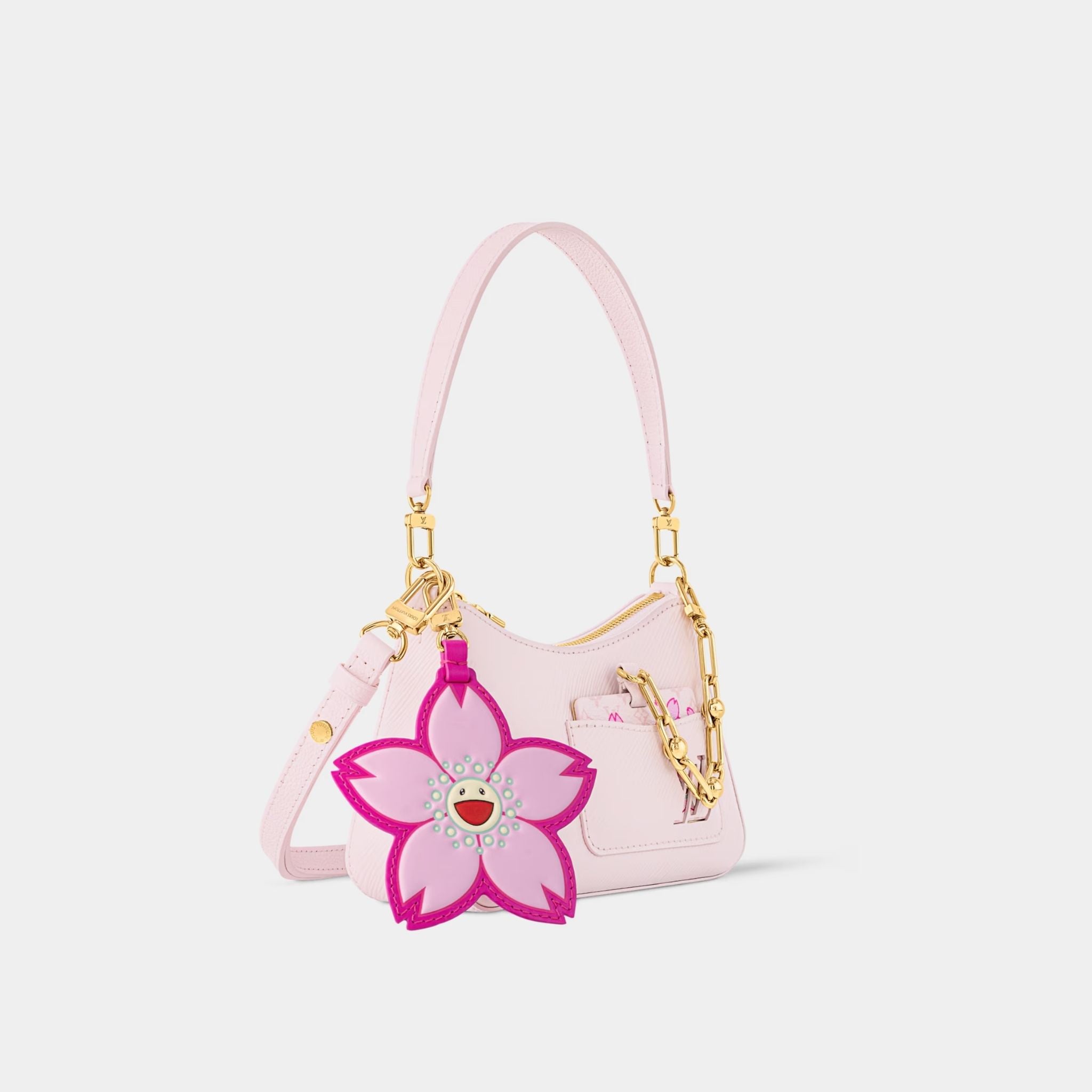 LV x TM Marellini Cheeky Pink Epi Grained Cowhide Leather, Side