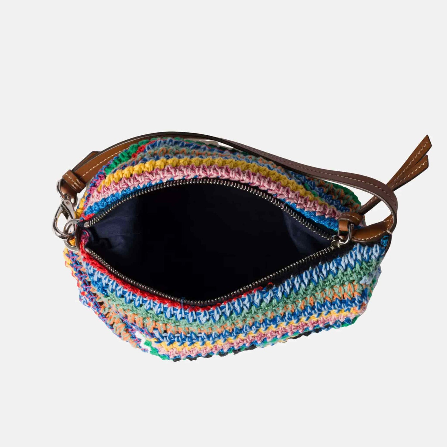 Miu Miu Crochet pouch, Multicolored, Top