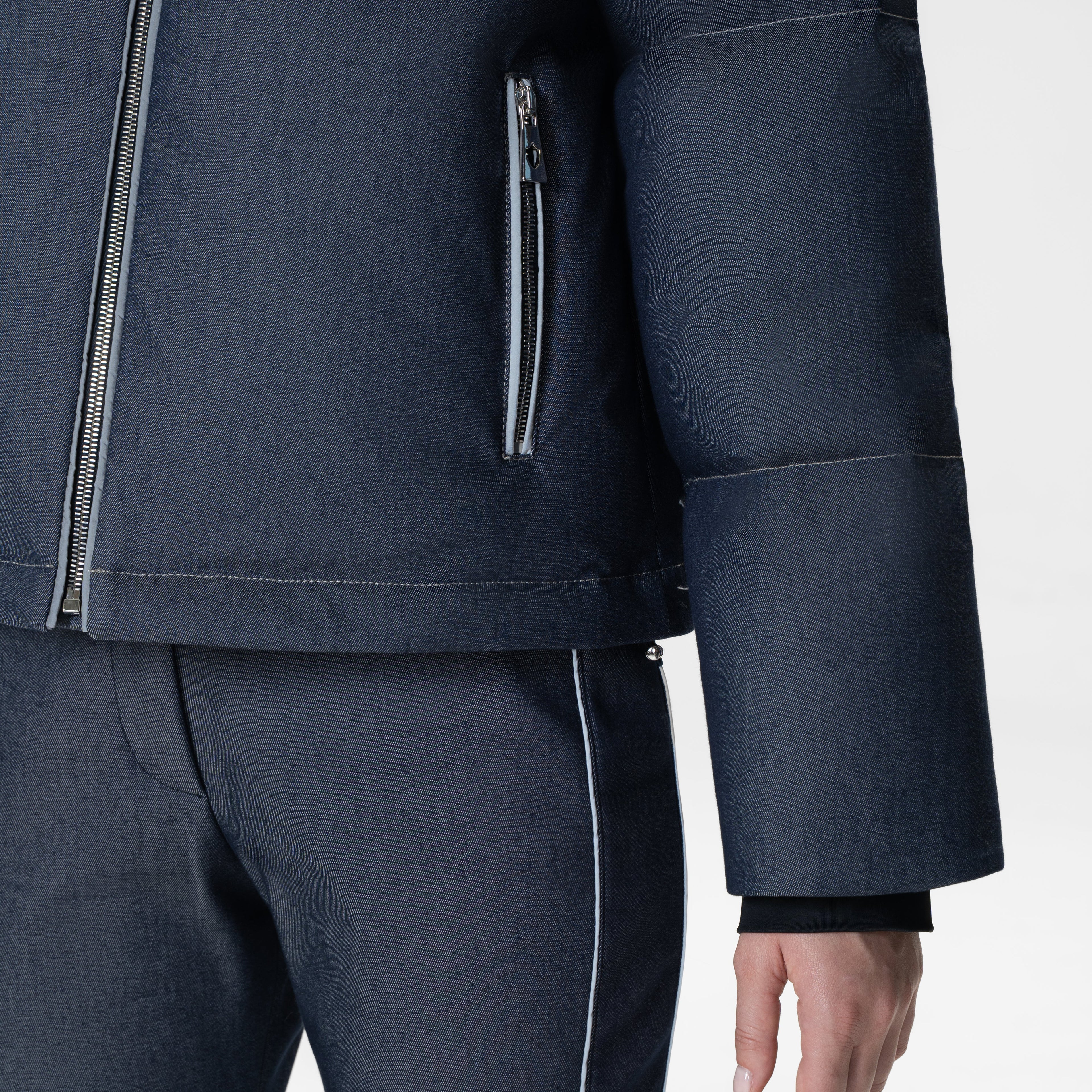 Alberta Denim Ski Jacket