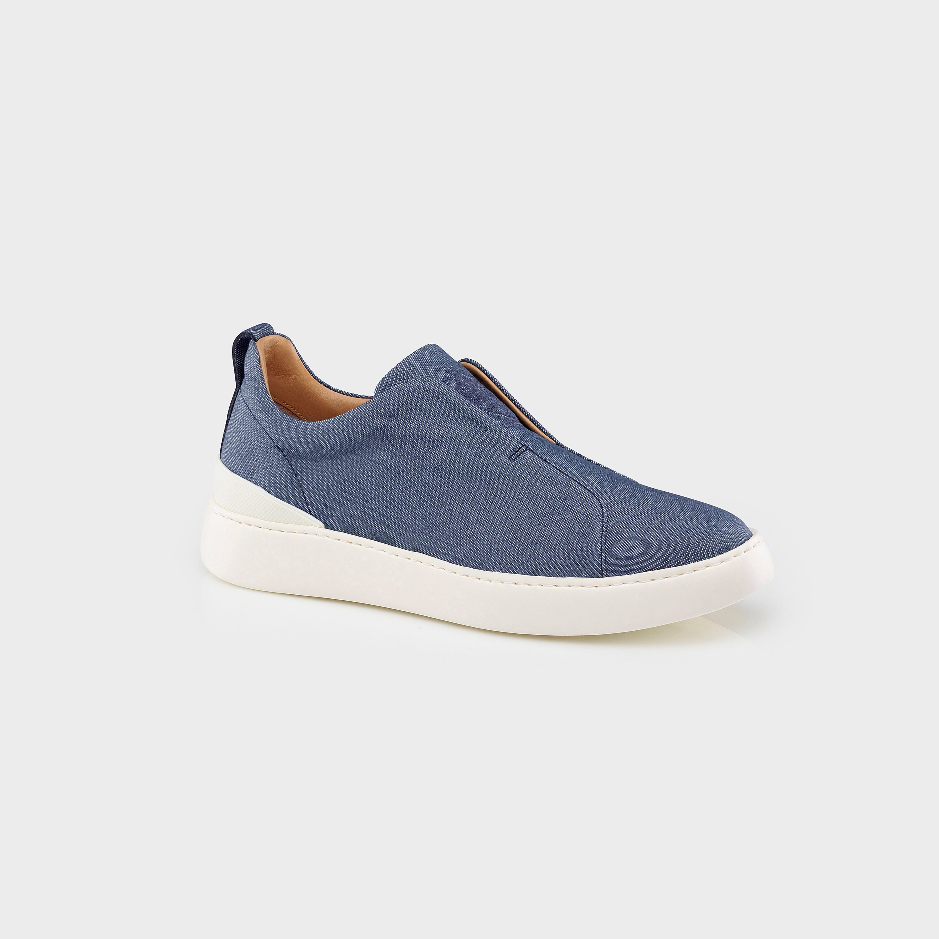 Ogier Bergamo Sneakers Cotton, Light Demin