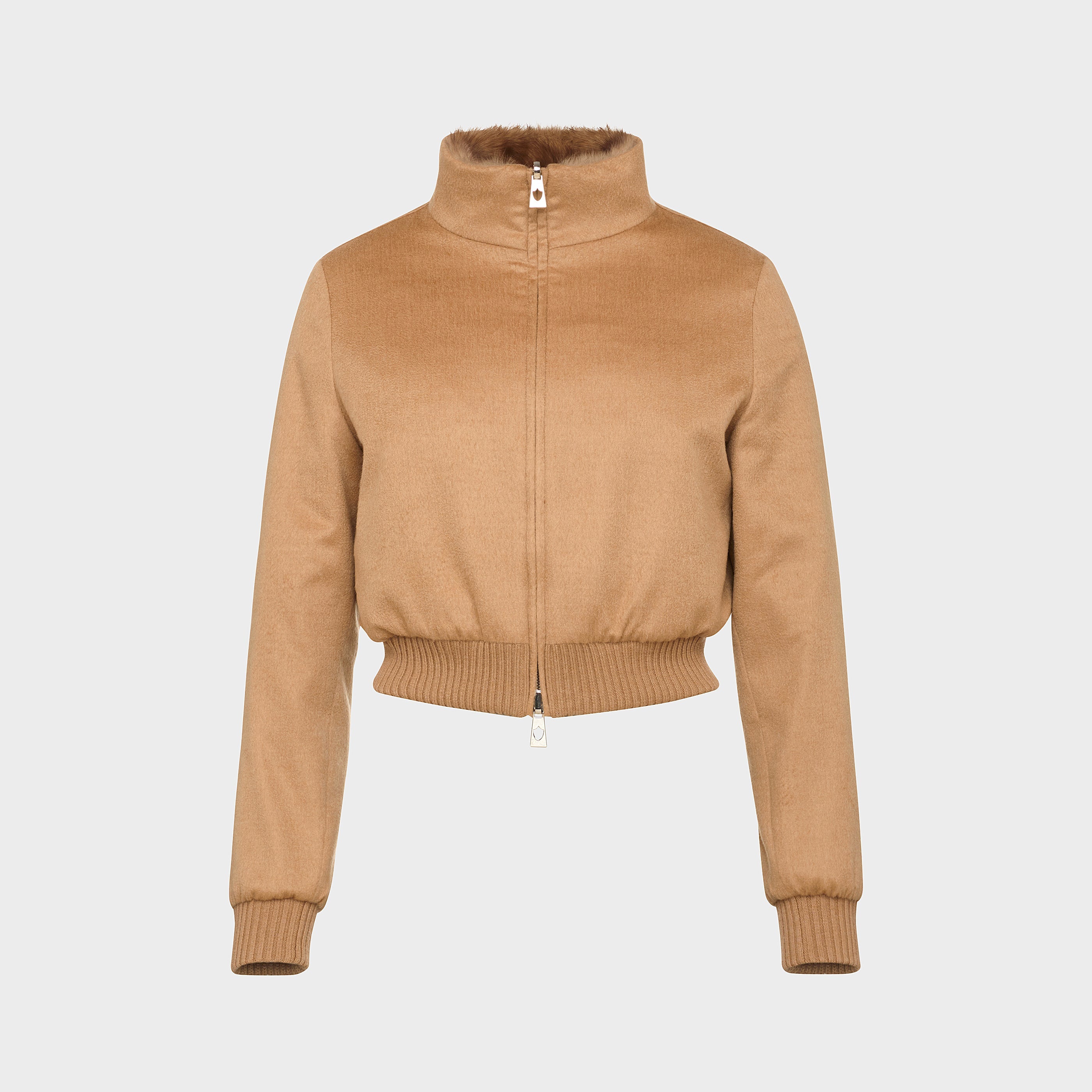 Ogier Caribou Sable Bomber , Light Beige , Front