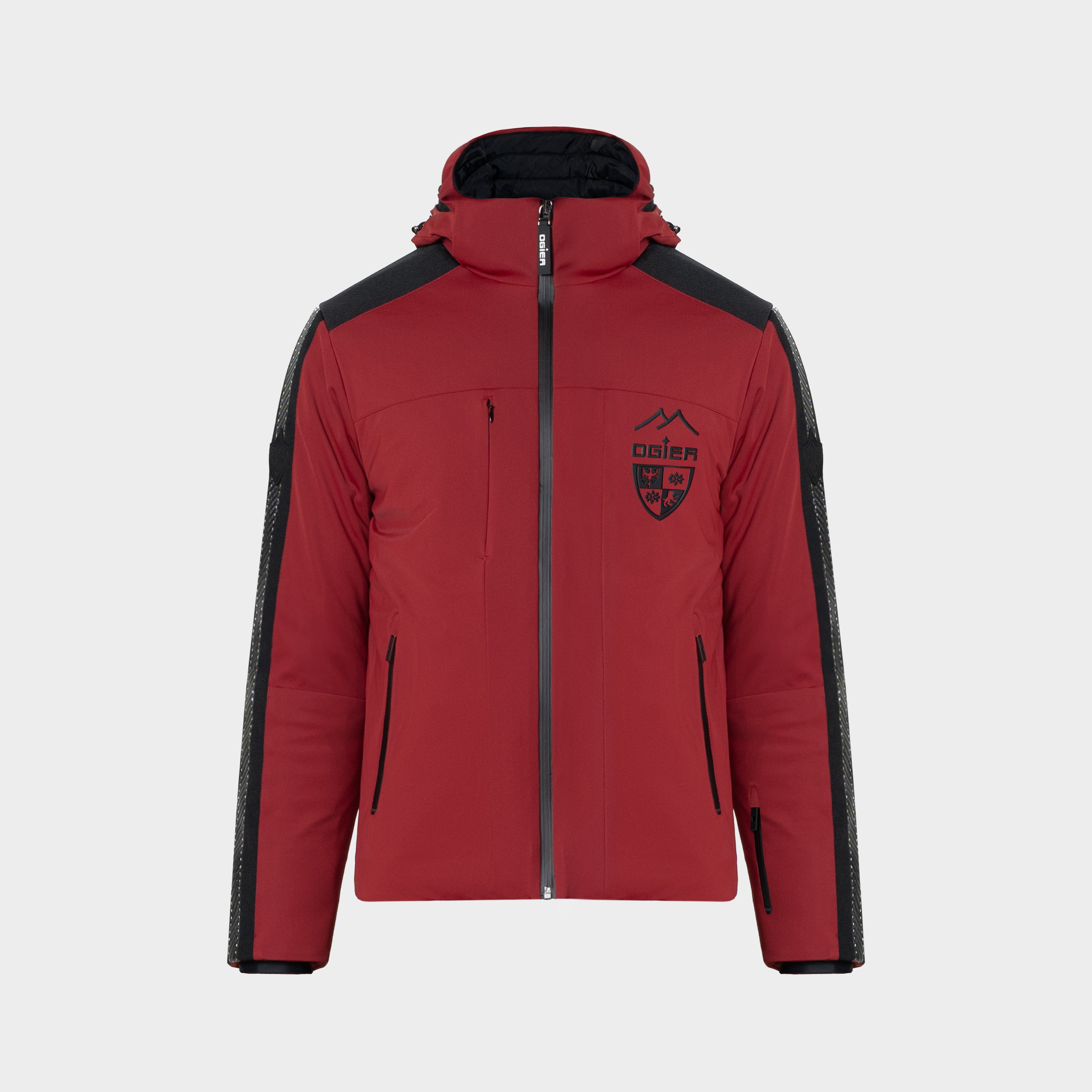 Ogier Cervinia Ski Jacket, Carmin