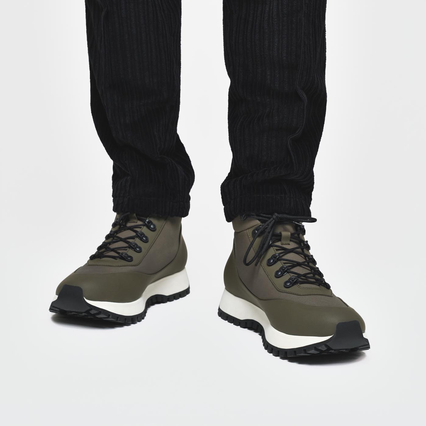 Ogier Toronto Sneakers, Olive Green , Model
