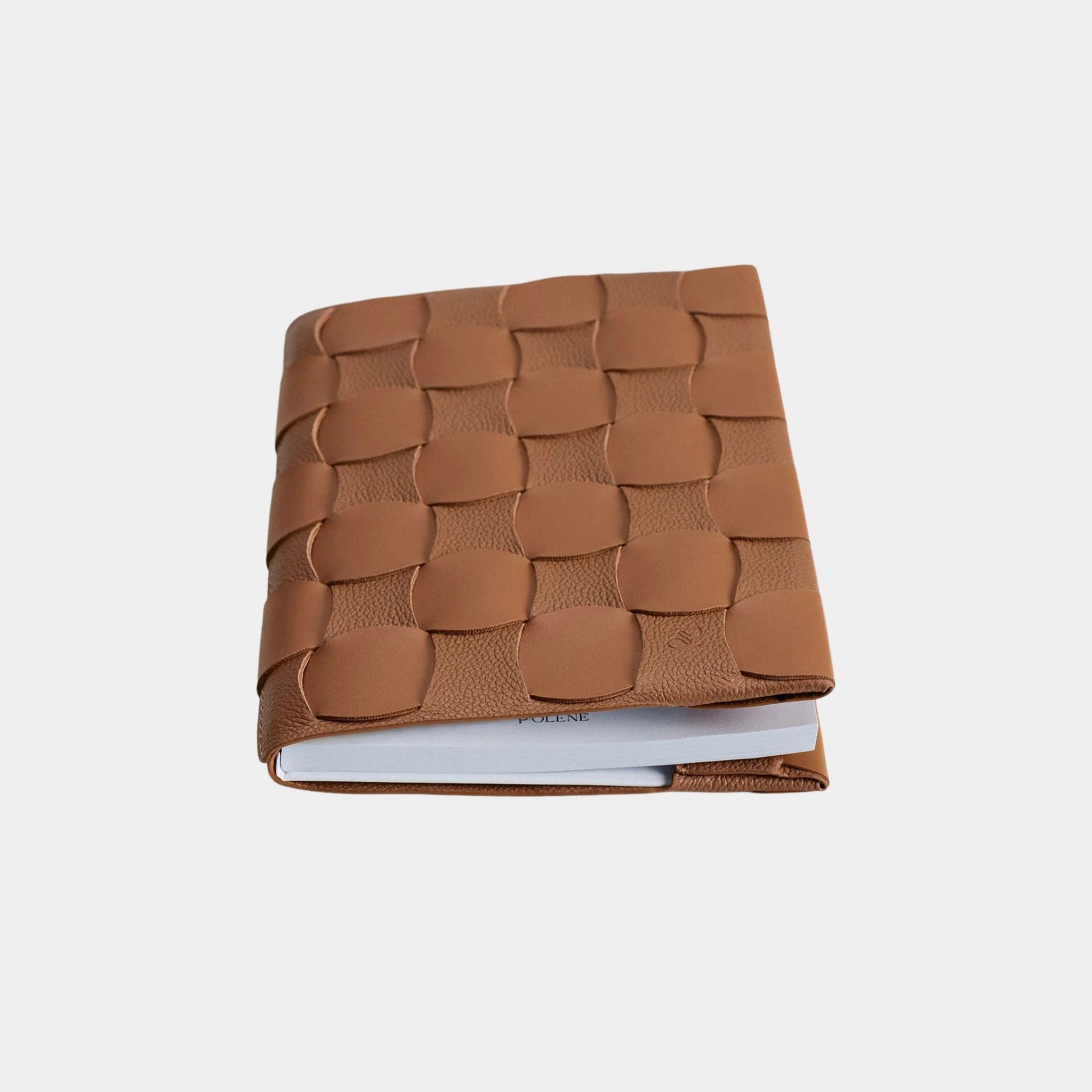 Polene A5 Neiti Notebook Cover, Camel , Side