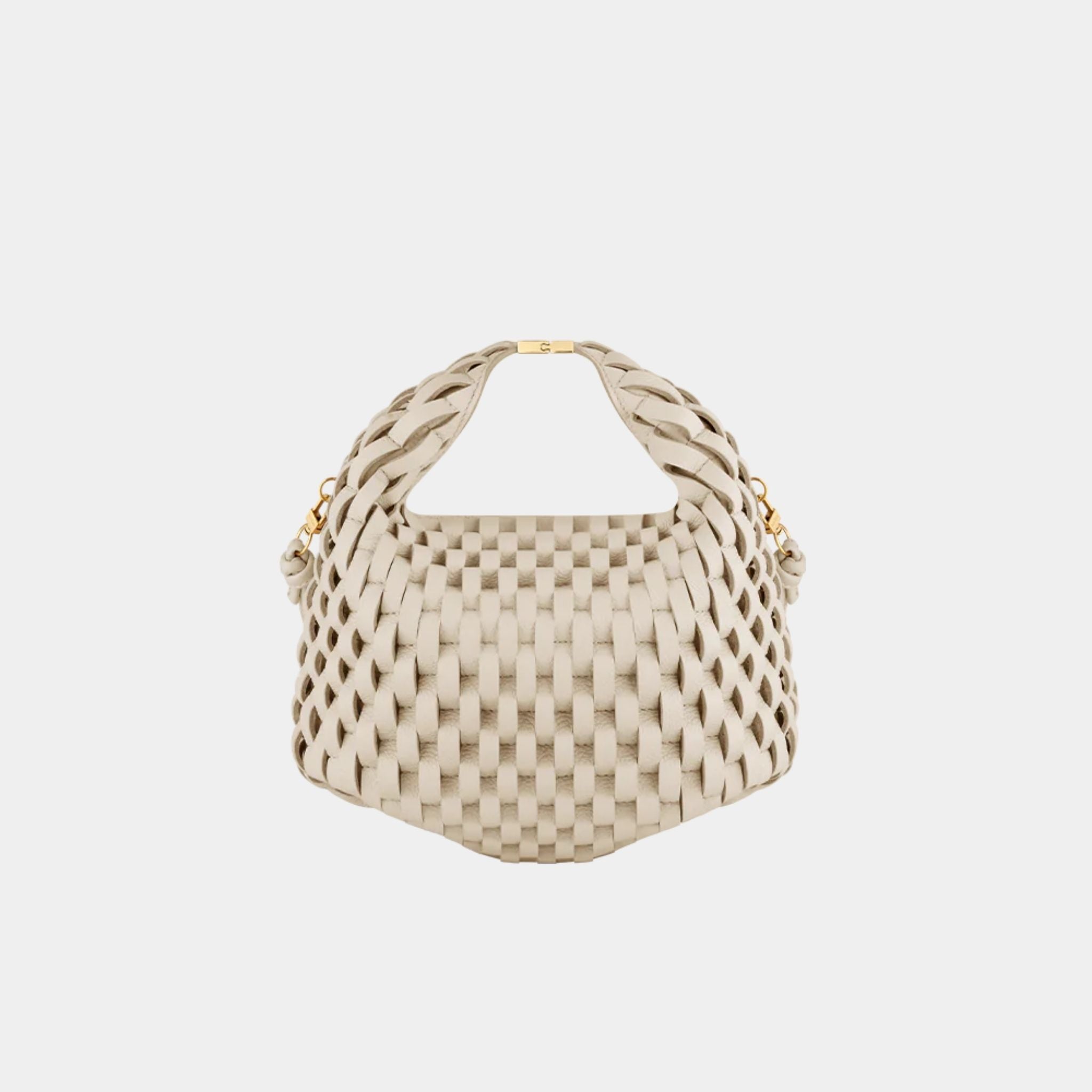 Polene Beri Handbag, Onda, Ecru