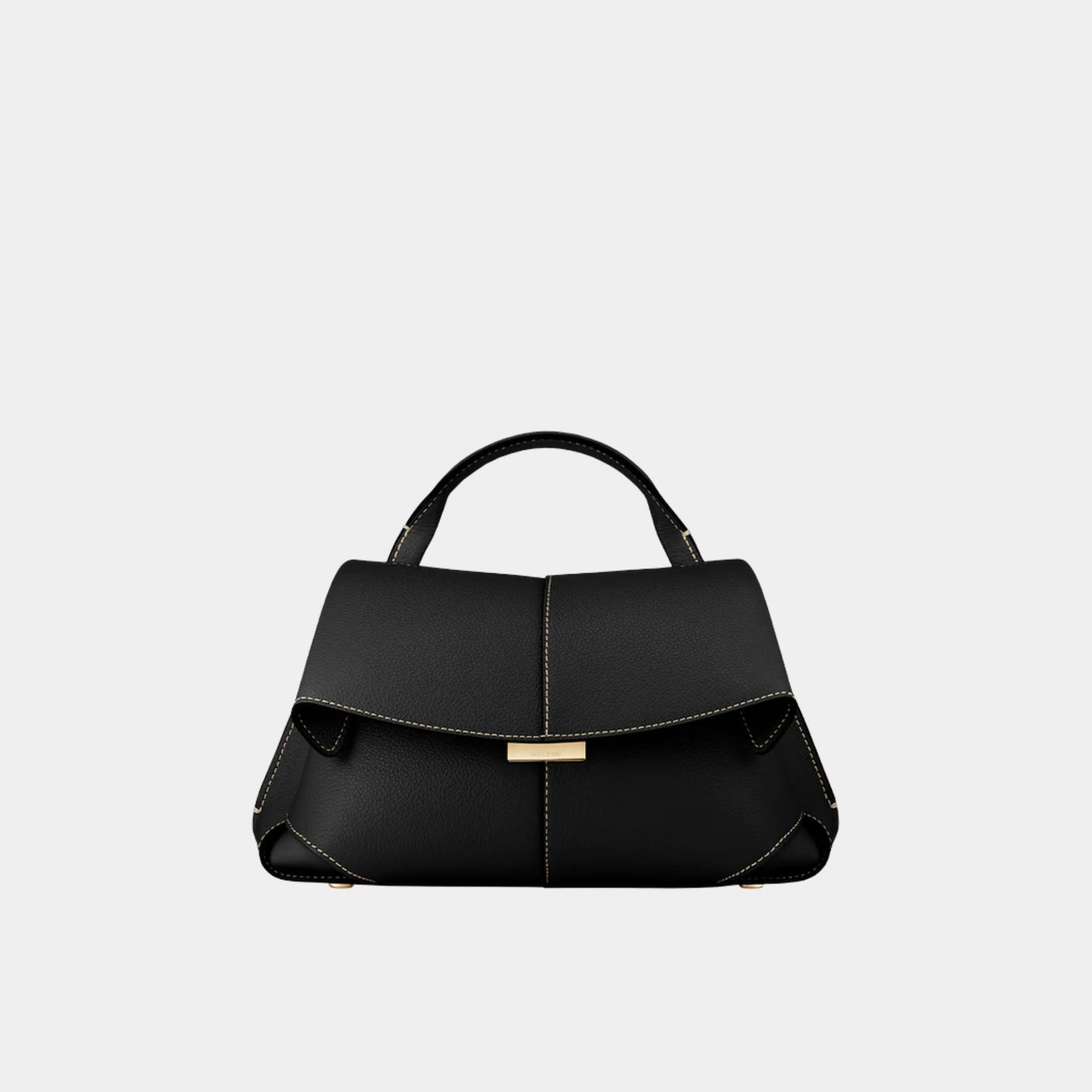 Polene Mokki Mini Handbag, Black