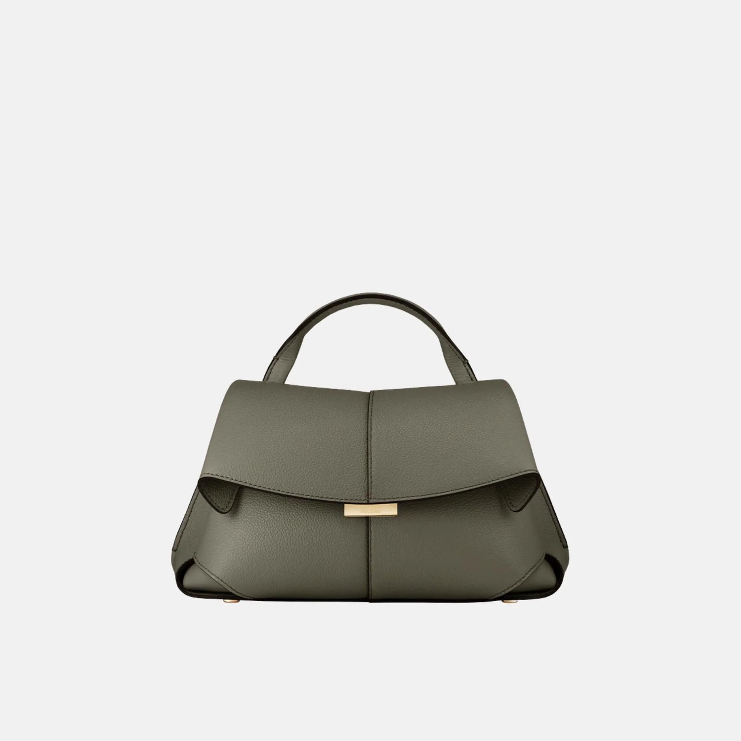 Polene Mokki Mini Handbag, Smoky Green