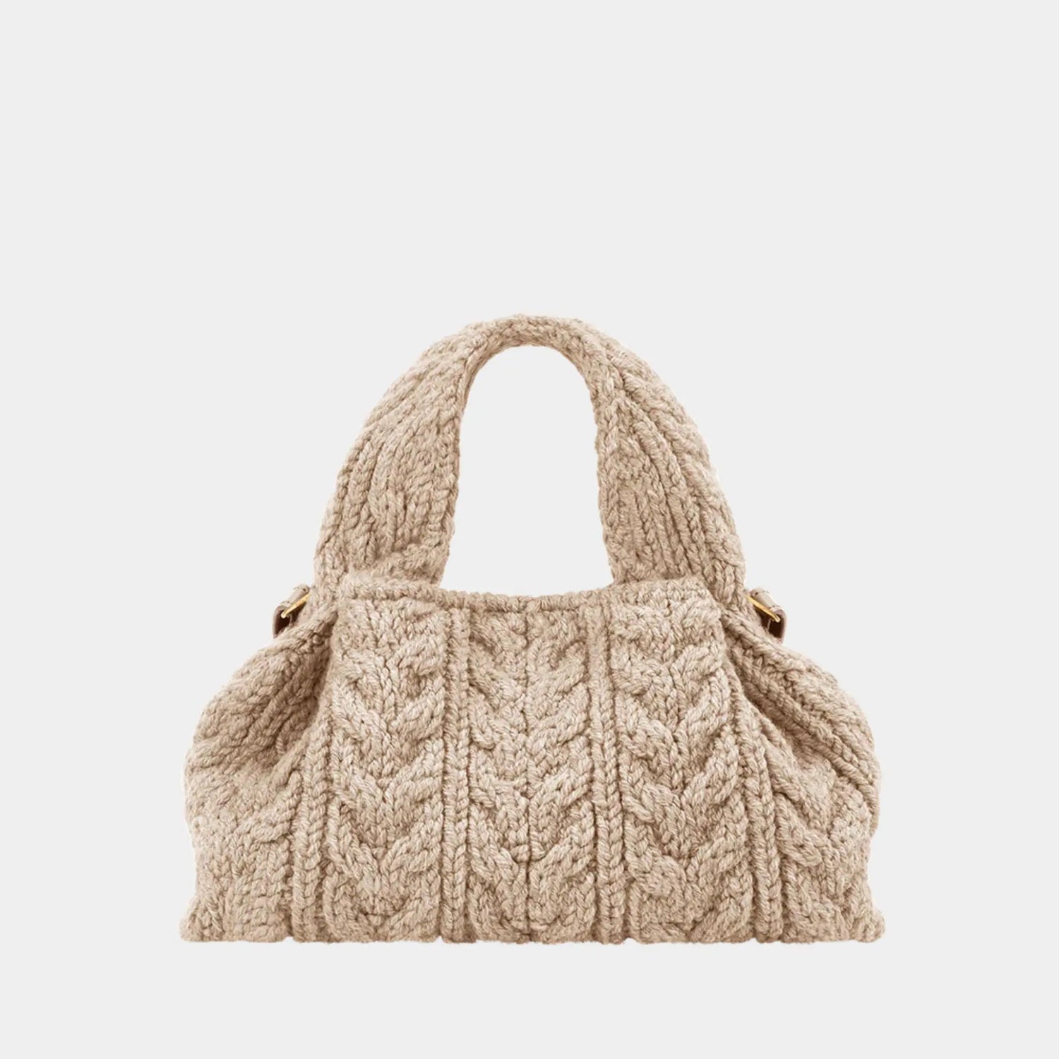 Polene Numero Neuf Mini Handbag, merino Ecru