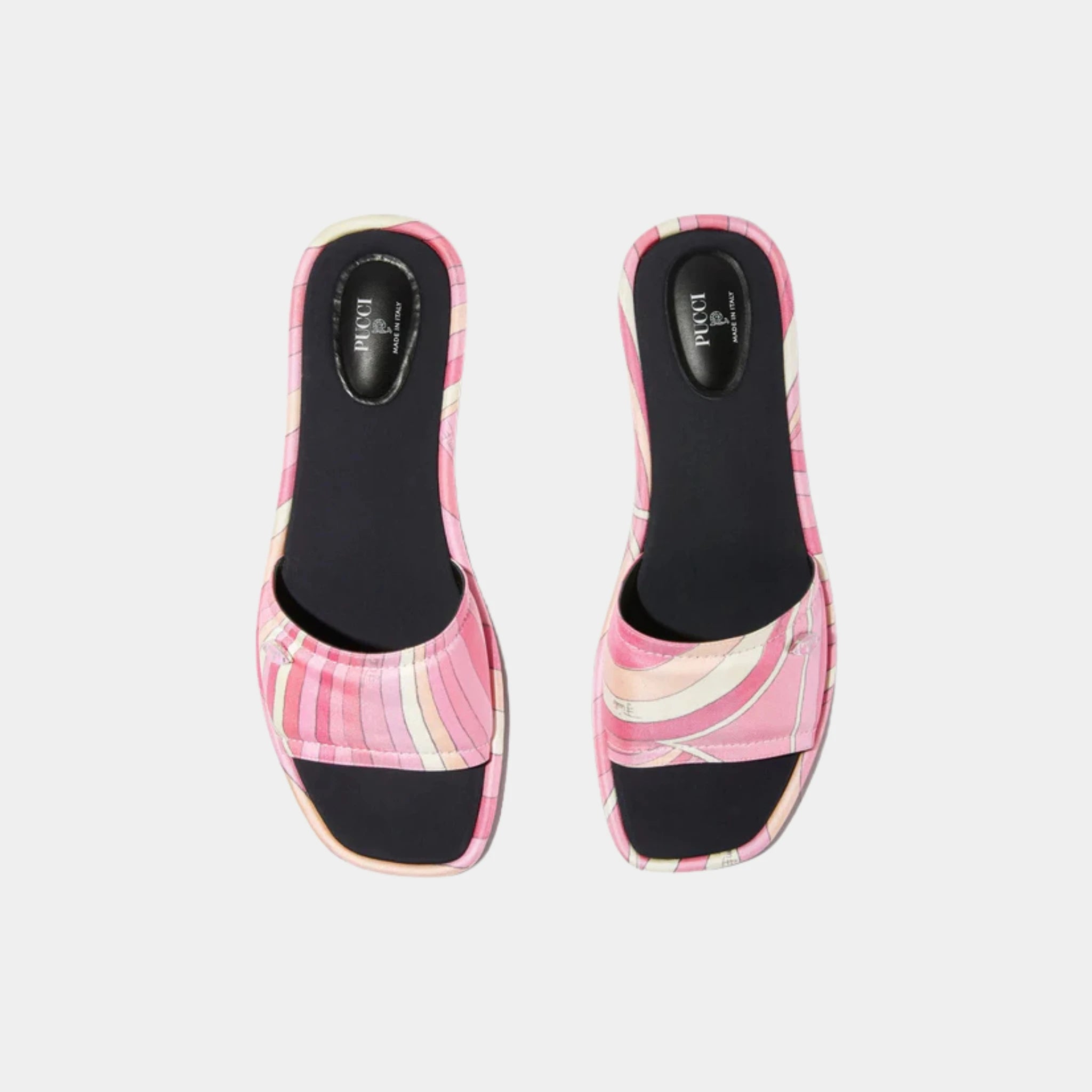 Pucci Yummy Sandals, Pink, Top