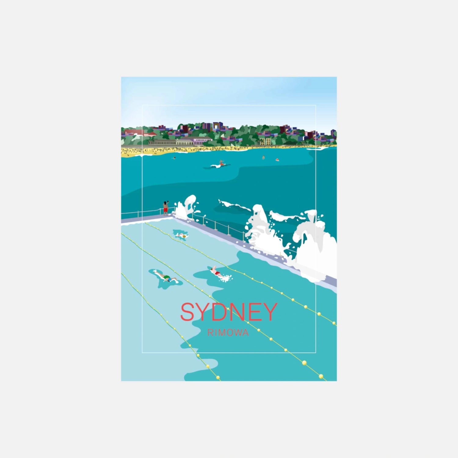 Rimova Sydney Sticker, front