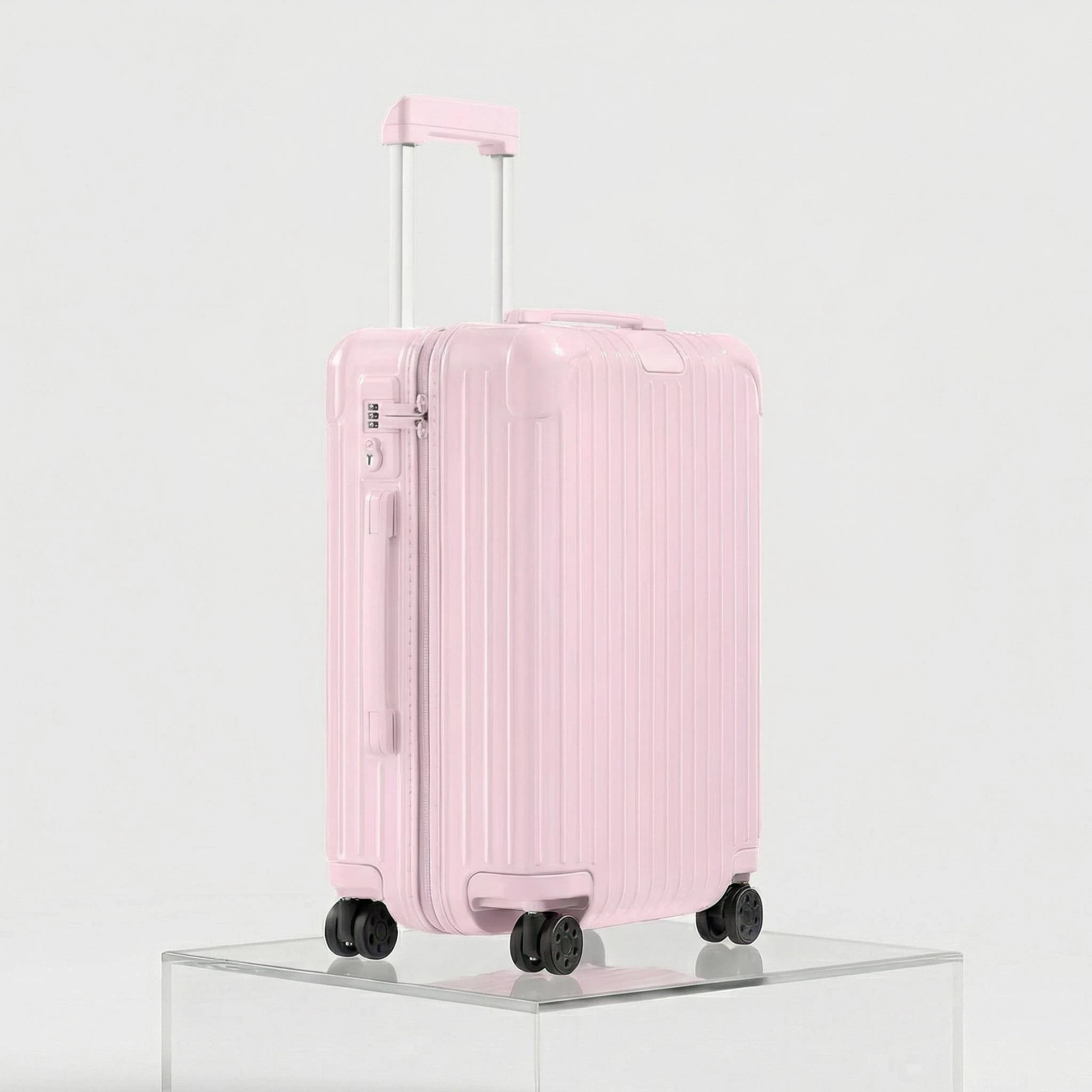Rimowa Cabin Essential, Balerina Pink, Studio, Side