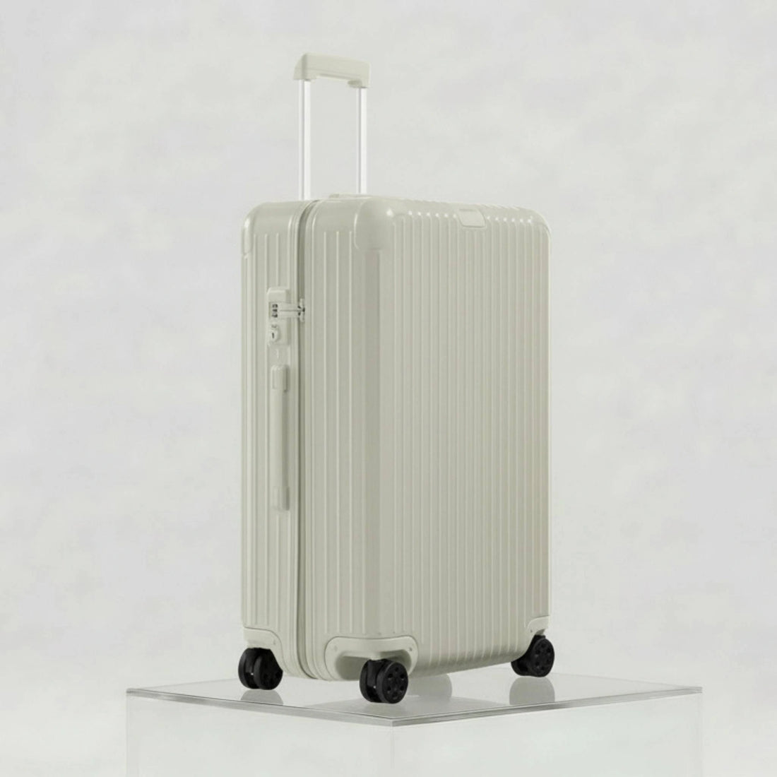 Rimowa Essential Check In L, Gloss Gloss Clay Beige, Side