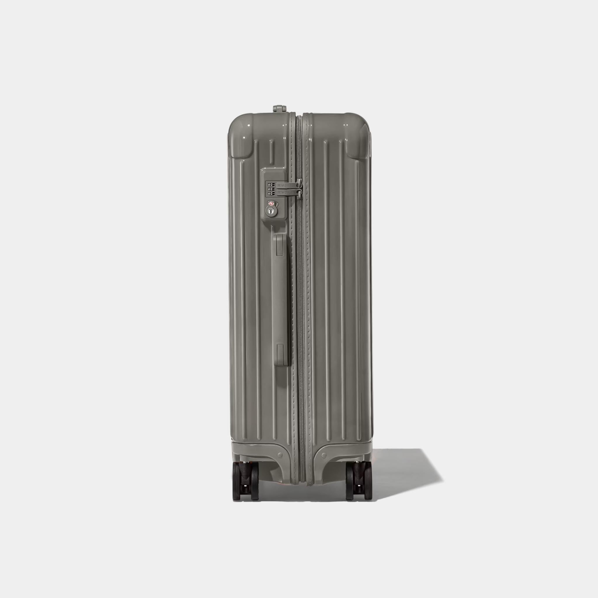 Rimowa Essential Check-In M, Gloss, Slate Grey, Side