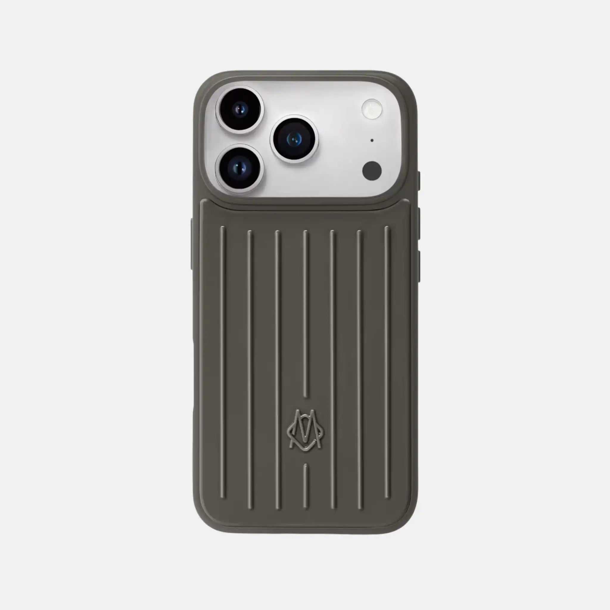 Rimowa iPhone 17 Pro Max MagSafe Compatible Case, Slate grey, Front